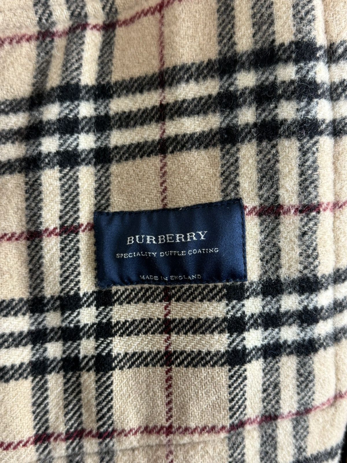 Burberry Vintage Burberry Gloverall Wool Duffle Coat Nova Check Red Size XL / US 12-14 / IT 48-50 - 11 Thumbnail