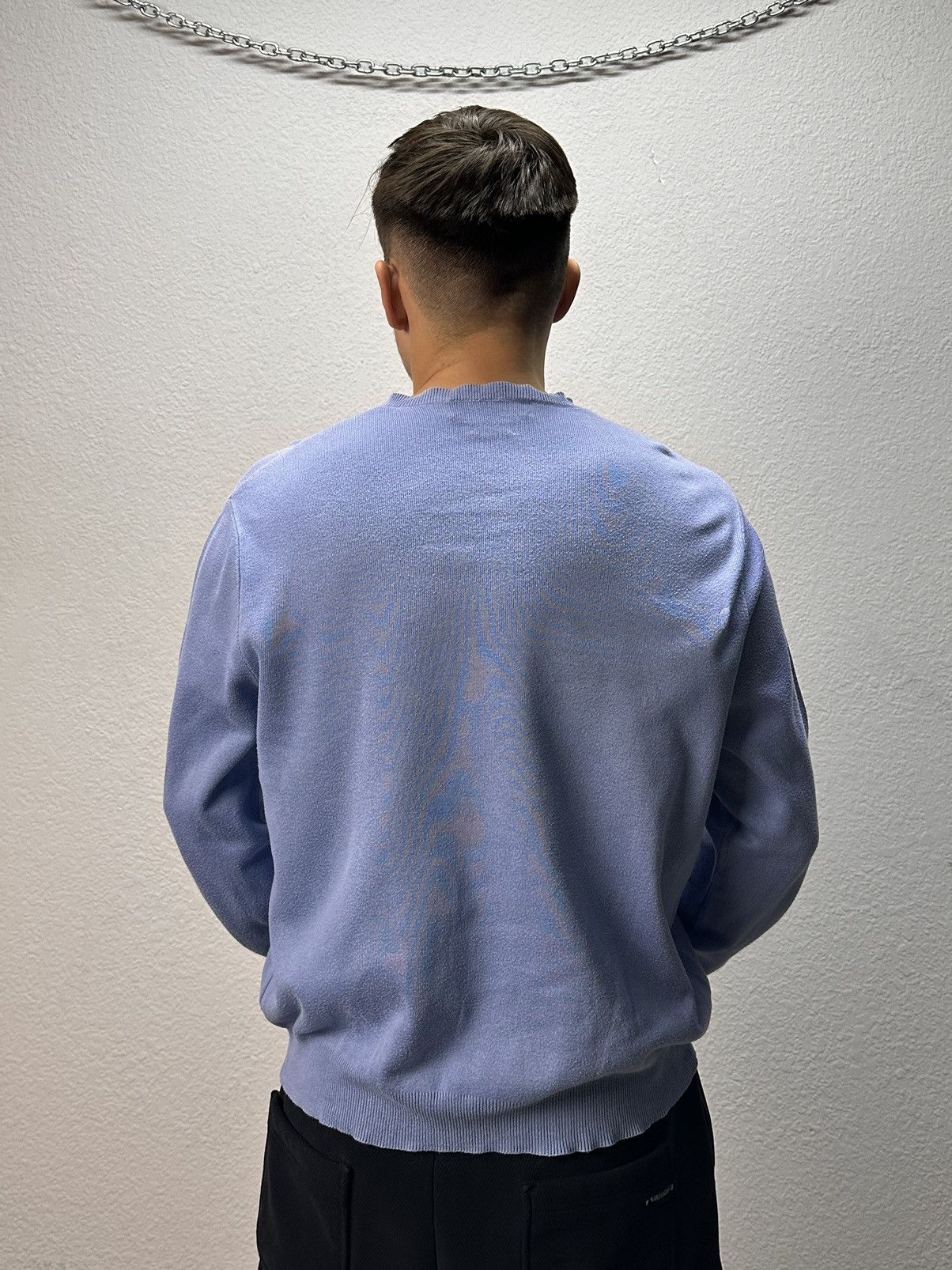 Polo Ralph Lauren Vintage Polo Ralph Lauren blue sweater wool purple LableY2K Size US L / EU 52-54 / 3 - 13 Thumbnail