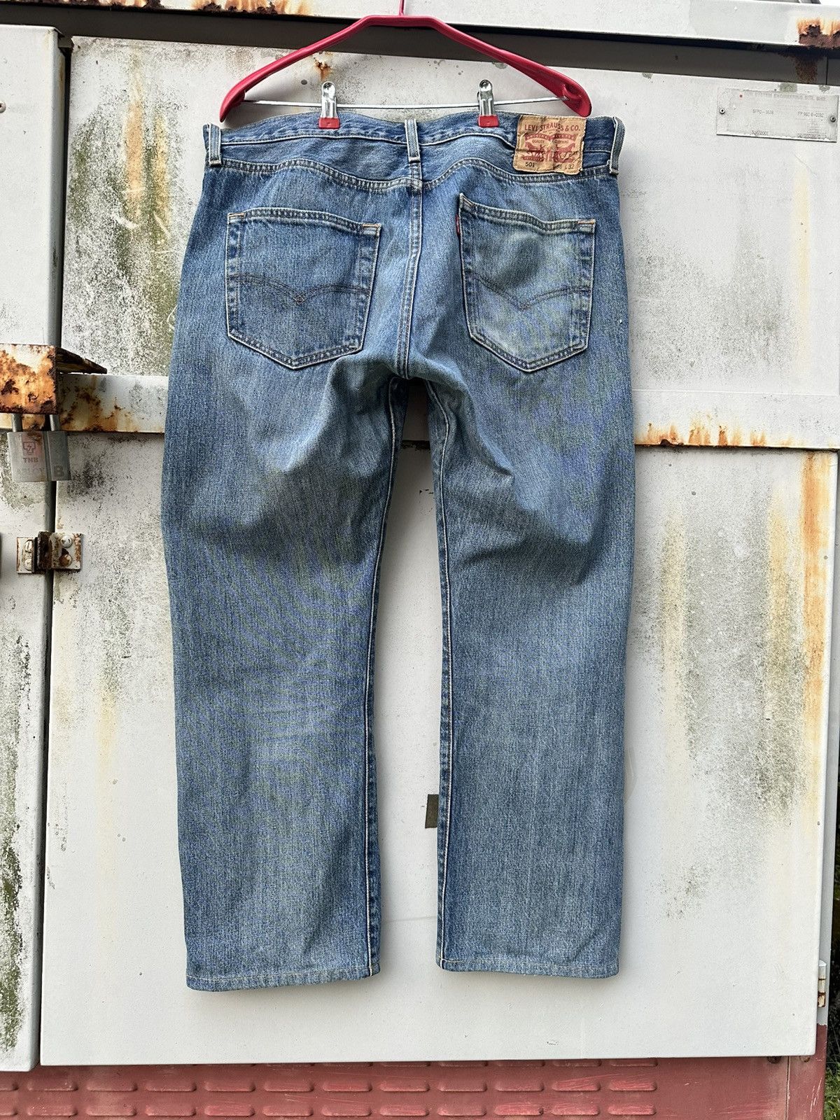 Levi's Vintage Clothing Levis 501 Baggy Blue Jeans Size US 36 / EU 52 - 9 Thumbnail