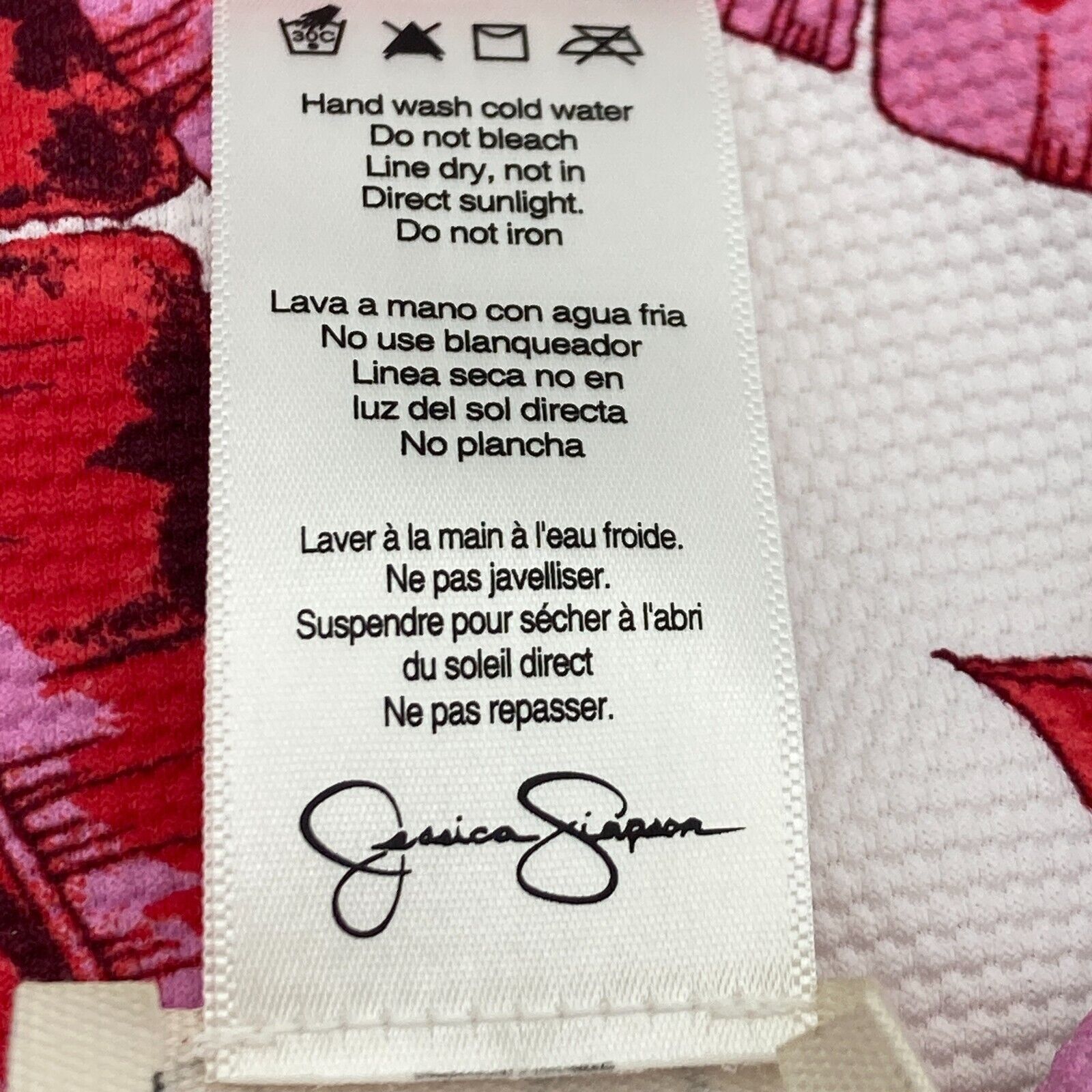 Jessica Simpson Jessica Simpson Women's Palm Print Swimsuit Bottoms Size M Size ONE SIZE - 13 Thumbnail