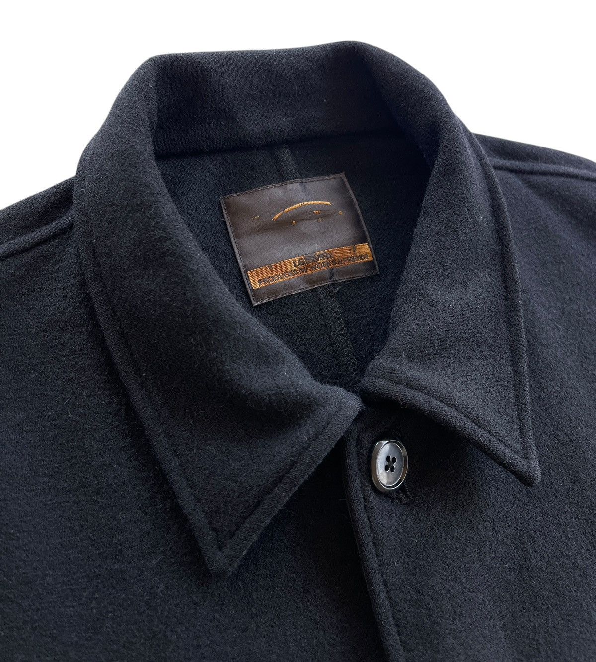 Yohji Yamamoto LQ Yohji Yamamoto Zipper Longcoat Size US XL / EU 56 / 4 - 5 Thumbnail