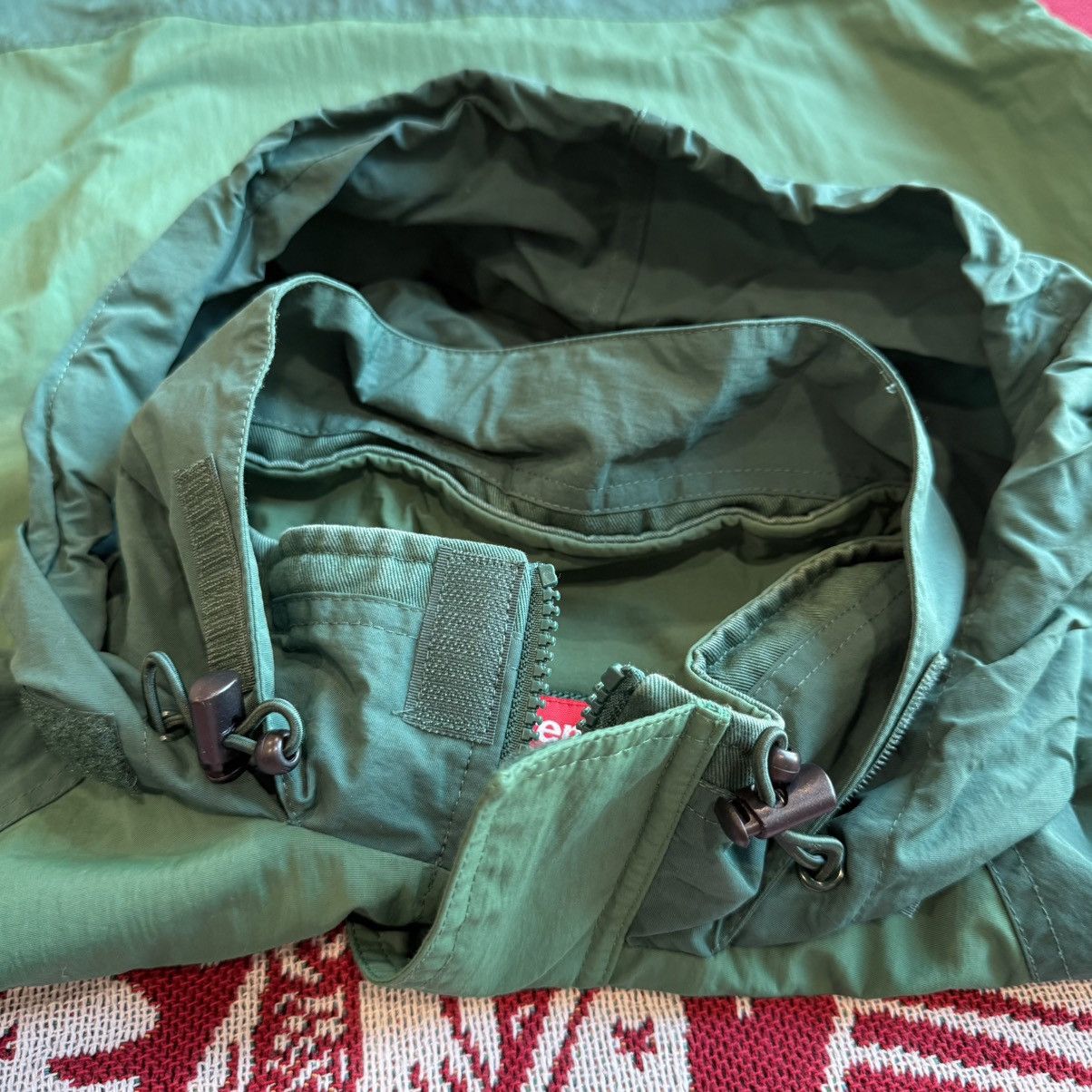 Supreme Used SS18 Supreme Court Half Zip Pullover Dark Green Size L Size US L / EU 52-54 / 3 - 11 Thumbnail