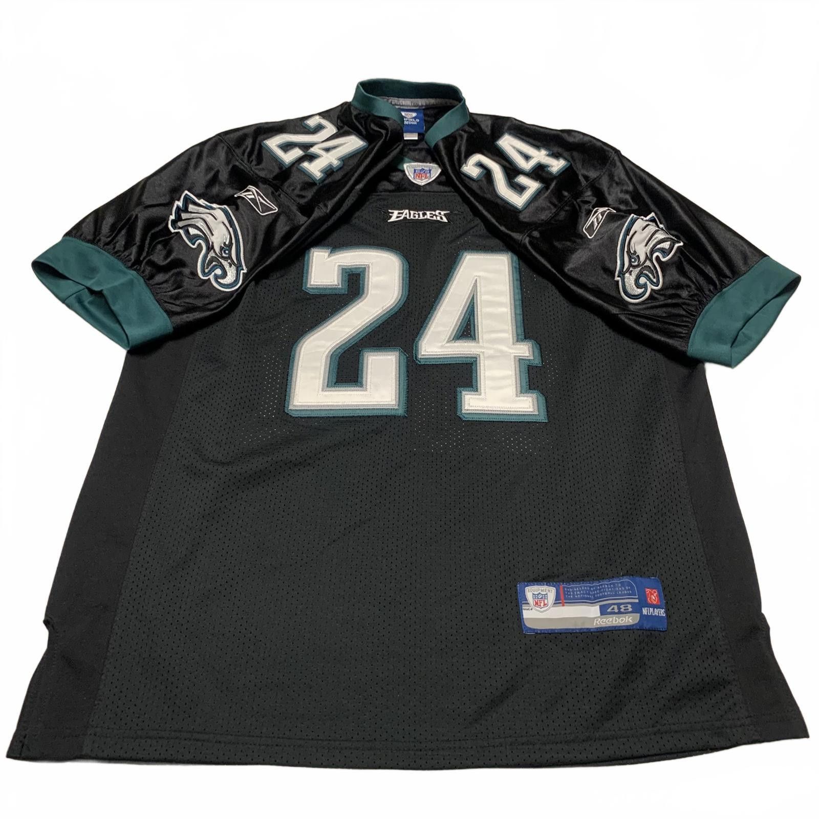 Reebok Reebok Asomugha Philadelphia Eagles Jersey Men's Sz 48 NFL Size US M / EU 48-50 / 2 - 2 Thumbnail