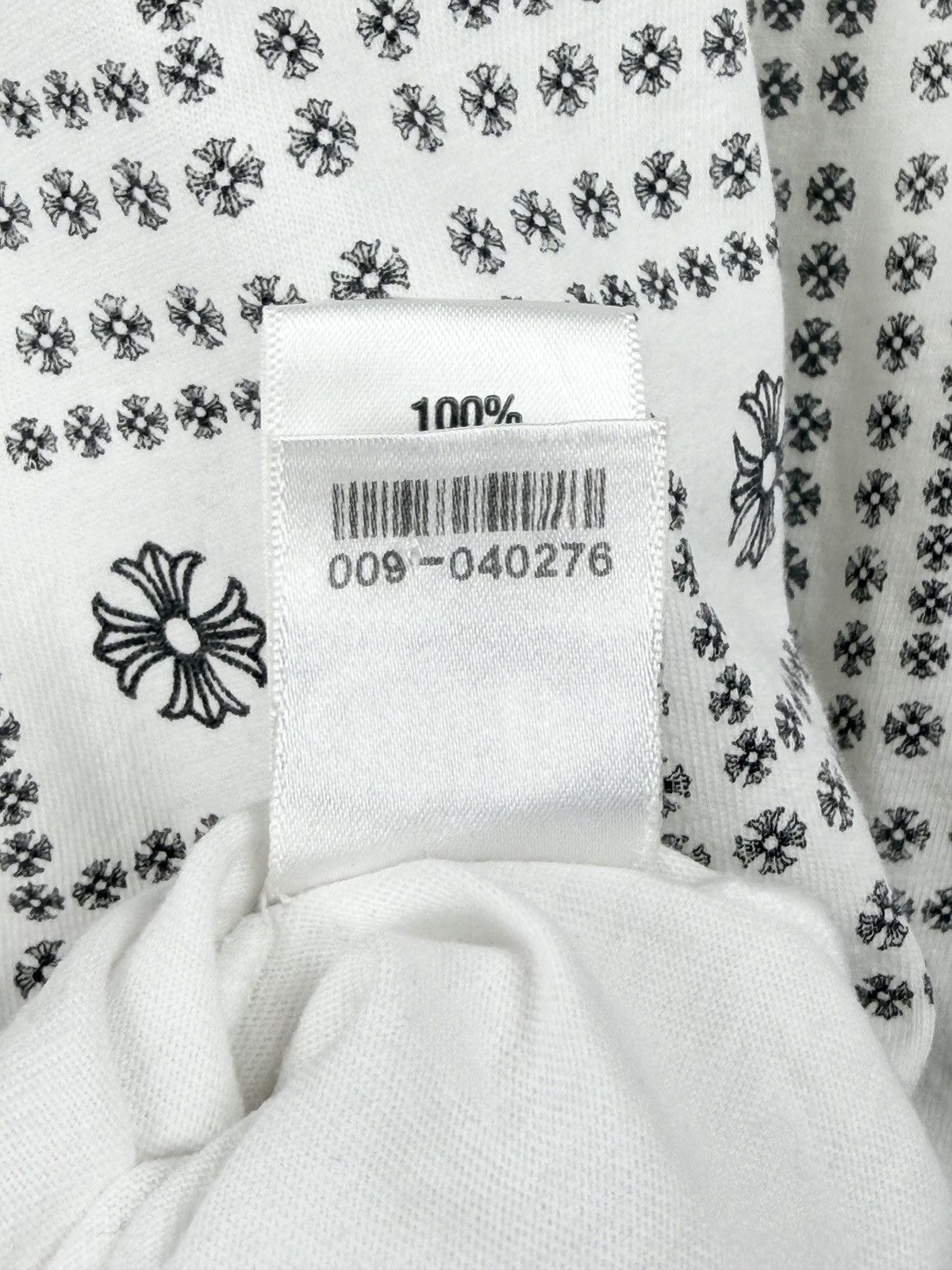 Chrome Hearts Chrome Hearts Vintage Plus Cross Square Logo Tshirt White Size US S / EU 44-46 / 1 - 10 Thumbnail