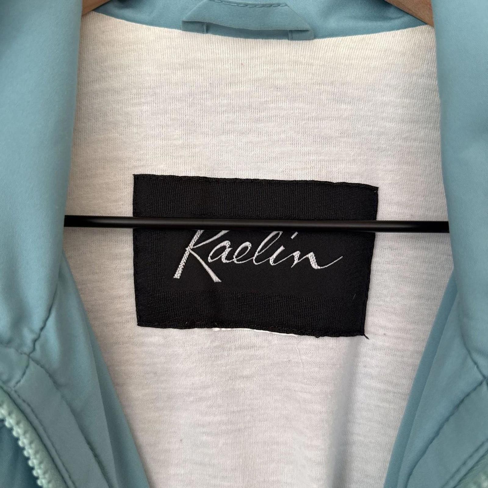 Other Kaelin Full-Zip Jacket Women's Blue Vintage Windbreaker Size ONE SIZE - 4 Thumbnail