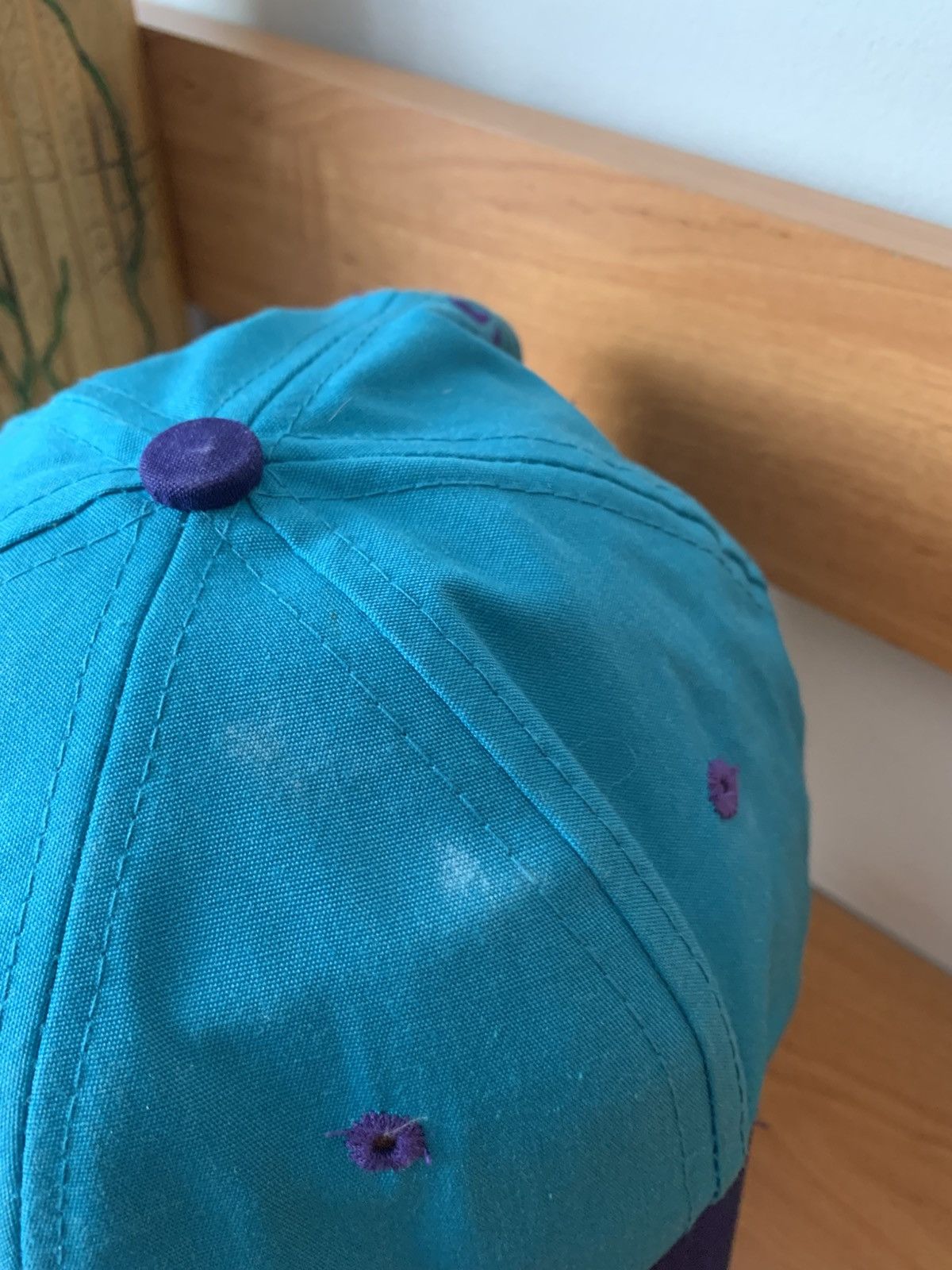 NBA × Vintage × Warner Bros 1993 Vintage Looney Tunes x NBA Buga Charlotte Hornets Cap Size ONE SIZE - 3 Thumbnail