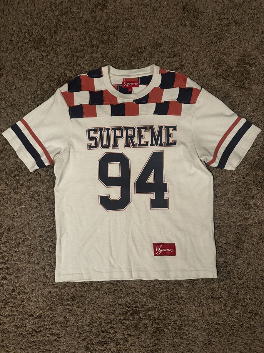 Supreme Patchwork Football Jersey