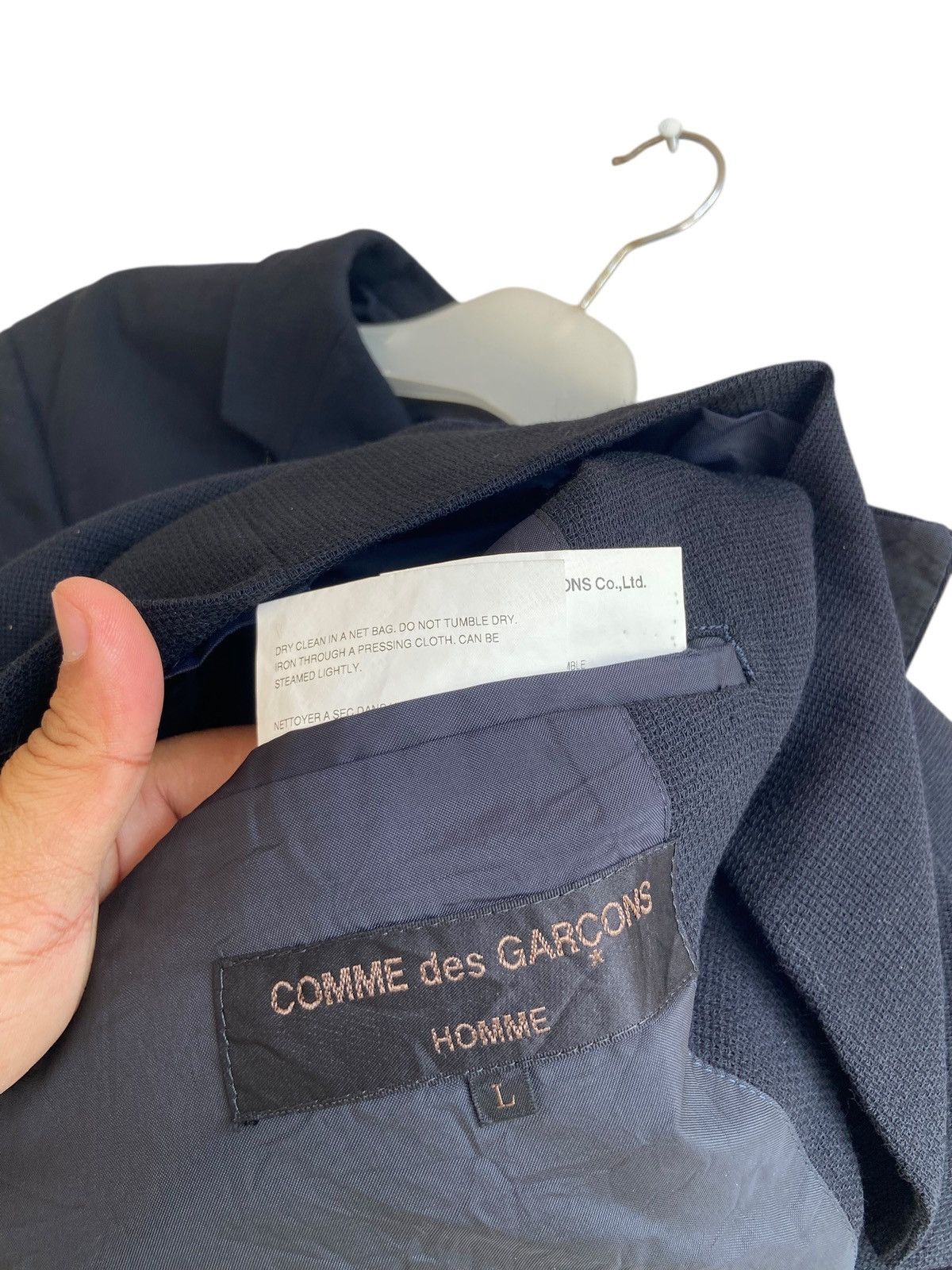 Comme des Garcons Vintage Comme Des Garcons AD2003 Blazer Jacket Size US L / EU 52-54 / 3 - 7 Thumbnail