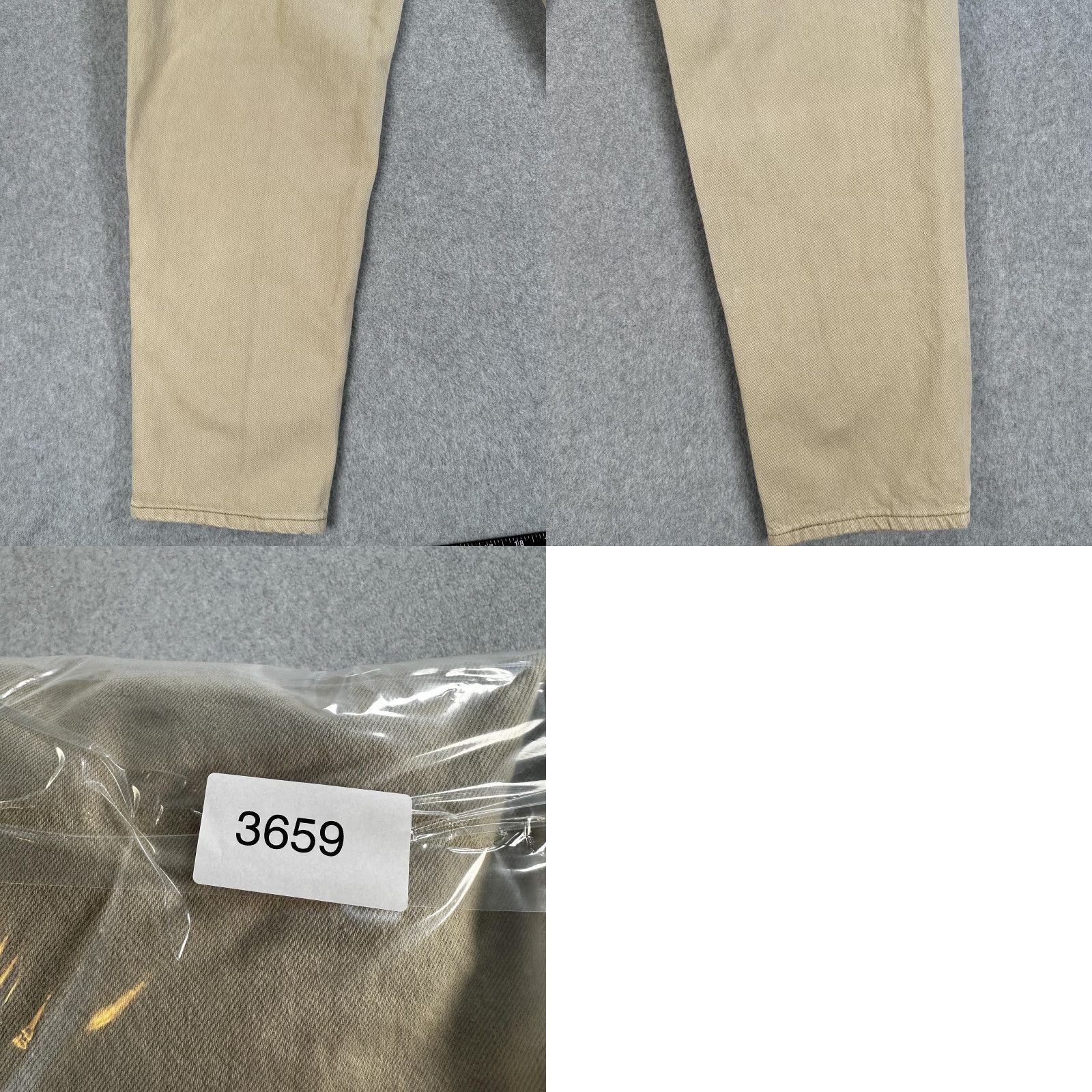 Levi's VINTAGE Levi's 550 Jeans Beige Khaki Mens 40 Relaxed Fit Tapered 5-Pocket Denim 28in Zip Fly Boys? Size US 40 / EU 56 - 10 Thumbnail