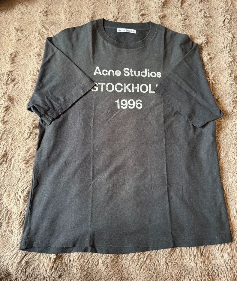 acne studios Black T-shirt 2506-Nextarrow