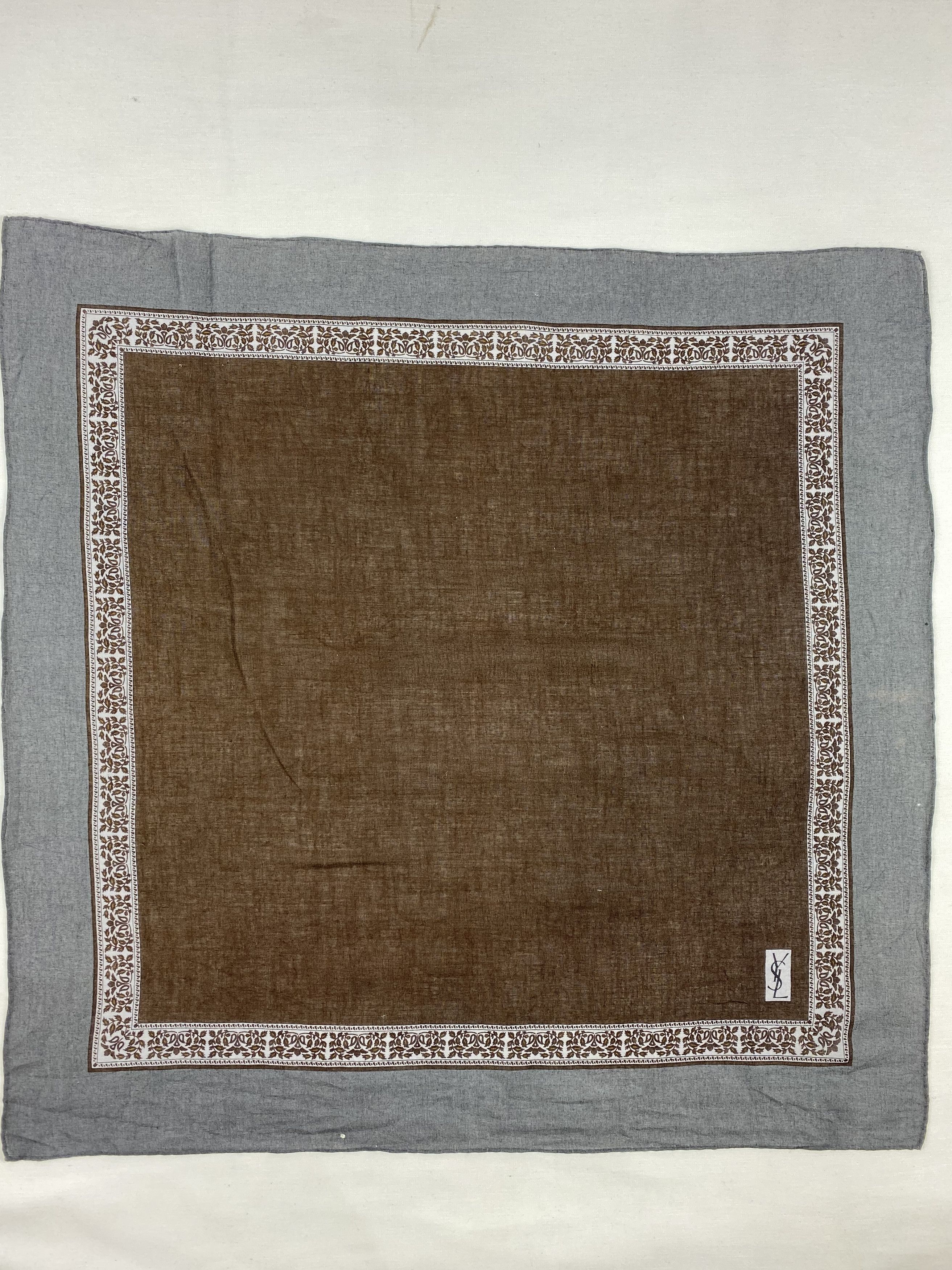 Yves Saint Laurent Yves Saint Laurent Hanadkerchief / Bandana / Neckerchief Size ONE SIZE - 3 Thumbnail