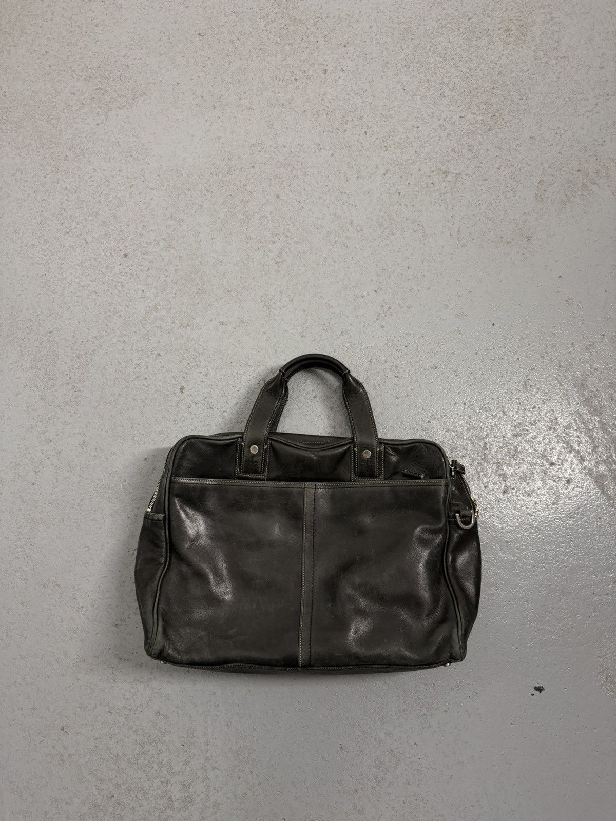 Coach Avant-garde Coach Dense Leather Handbag Size ONE SIZE - 2 Thumbnail