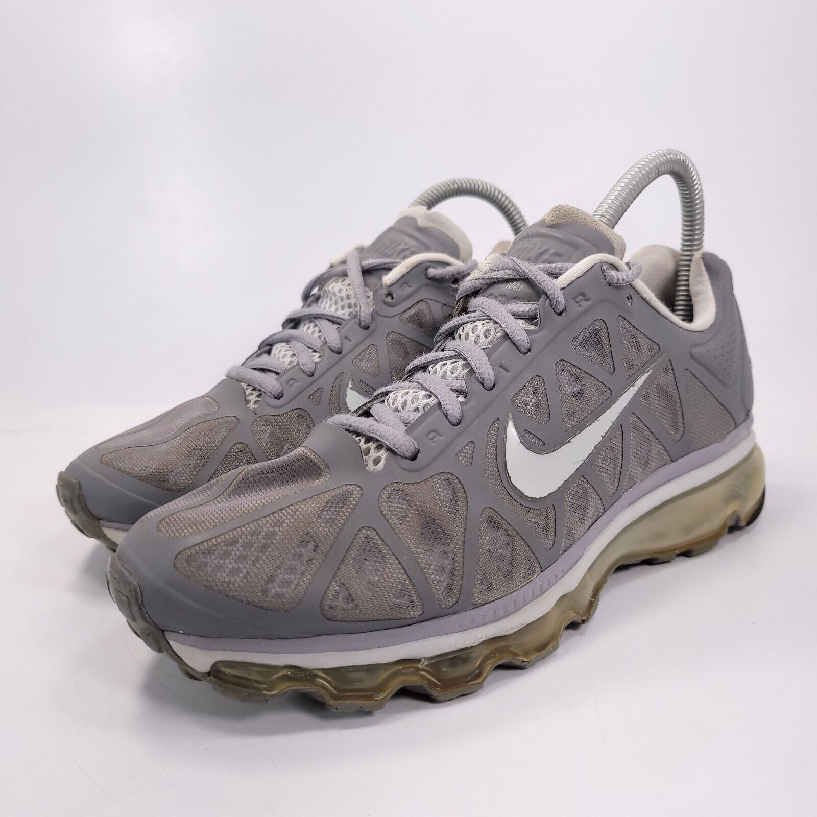 Nike Nike Air Max+ Shoe Womens Size 7.5 429890-010 Gray White Size US 7.5 / IT 37.5 - 1 Thumbnail