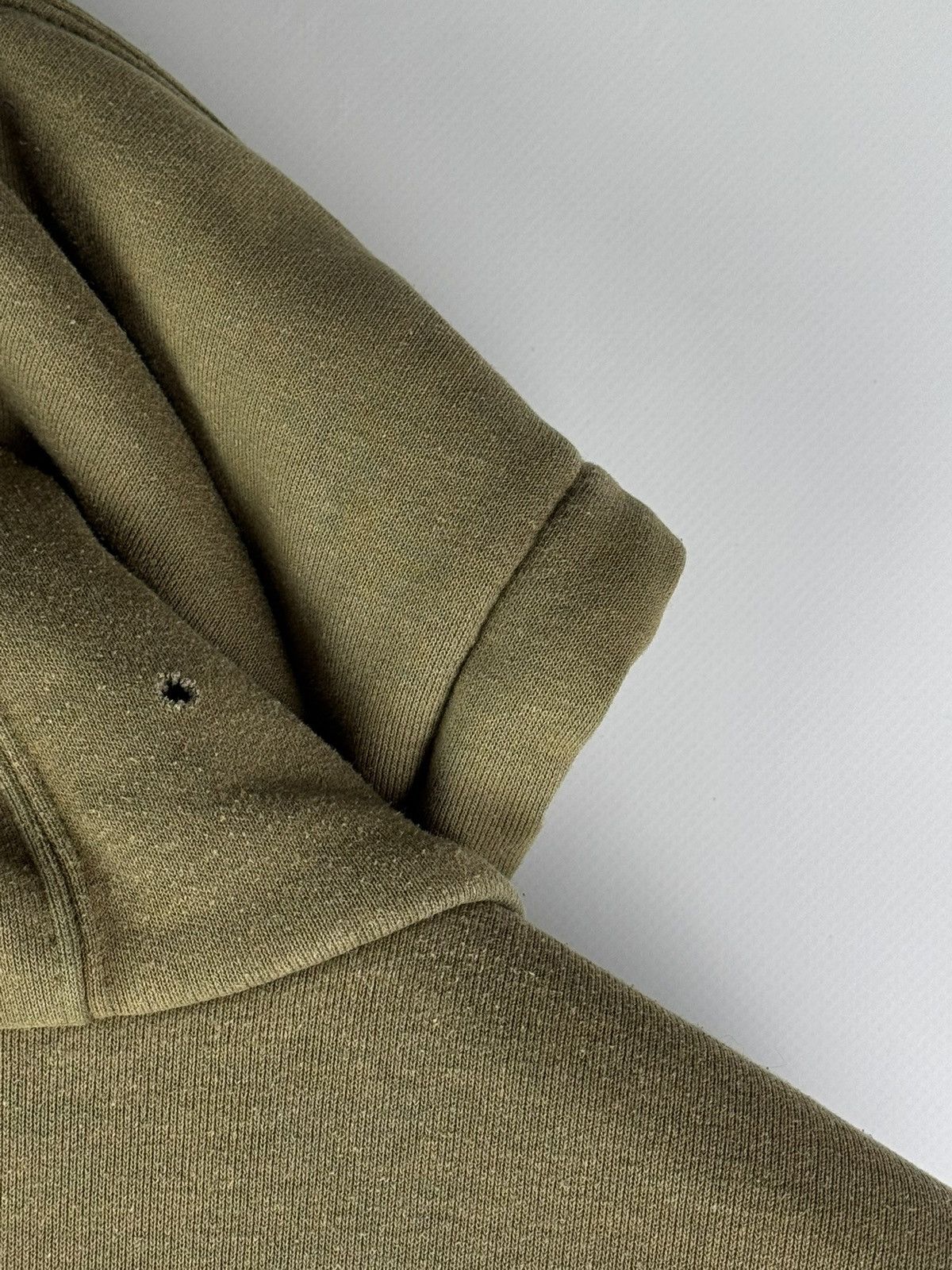 Carhartt Vintage 90s Carhartt Hoodie Thermal Zip Up Olive Green Size US L / EU 52-54 / 3 - 11 Thumbnail
