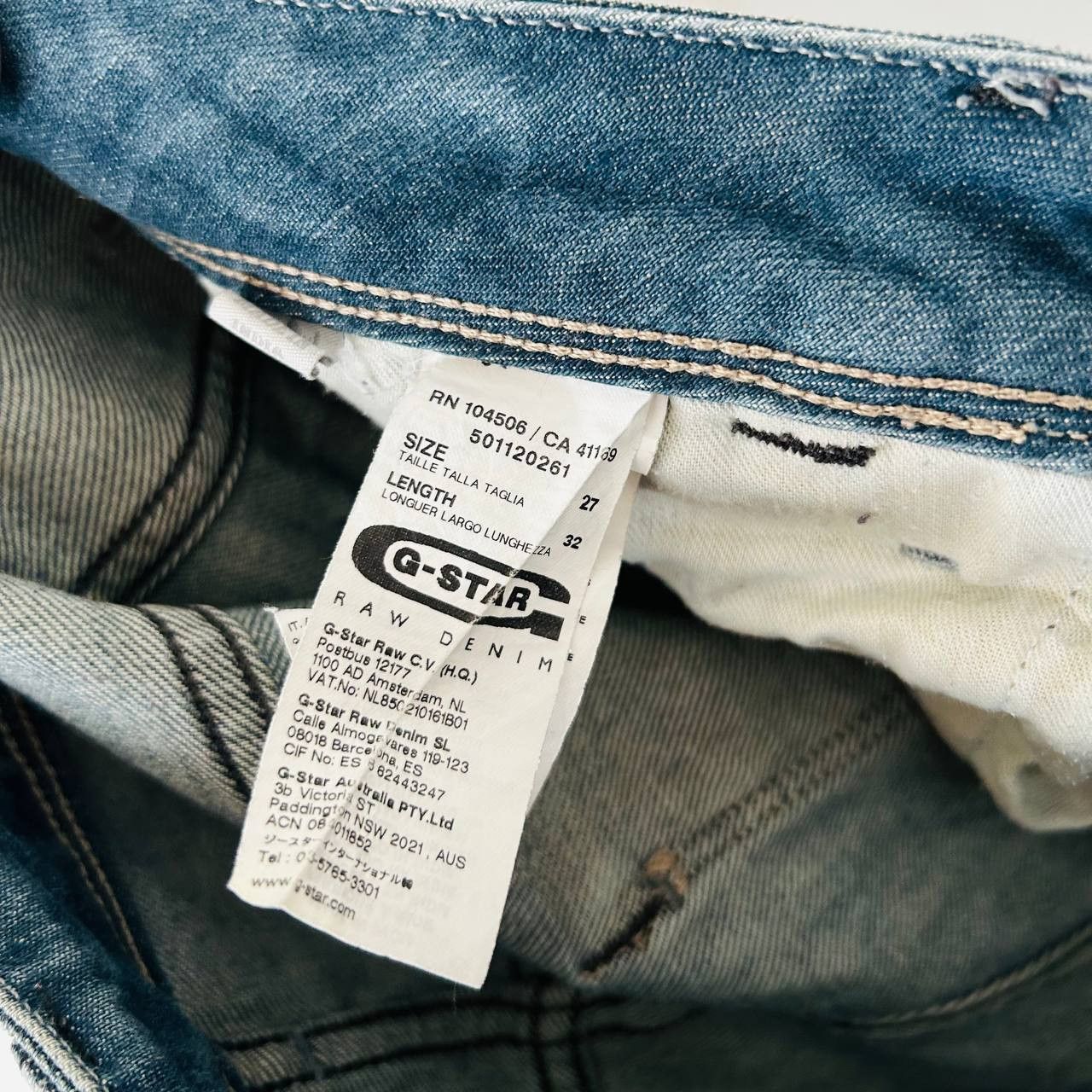 G-Star Gstar pants #91 Size 27" / US 4 / IT 40 - 2 Thumbnail