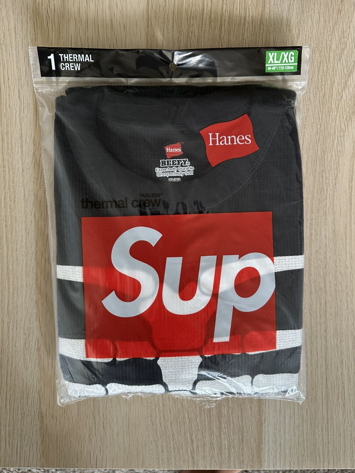 Hanes × Supreme Supreme Thermal Long Sleeve & Pants Set XL Size US XL / EU 56 / 4 - 3 Thumbnail