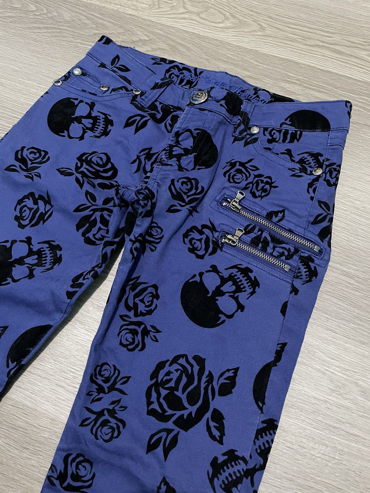 Japanese Brand × Vintage Japanese brand x skull x punk pants Size US 28 / EU 44 - 2 Thumbnail