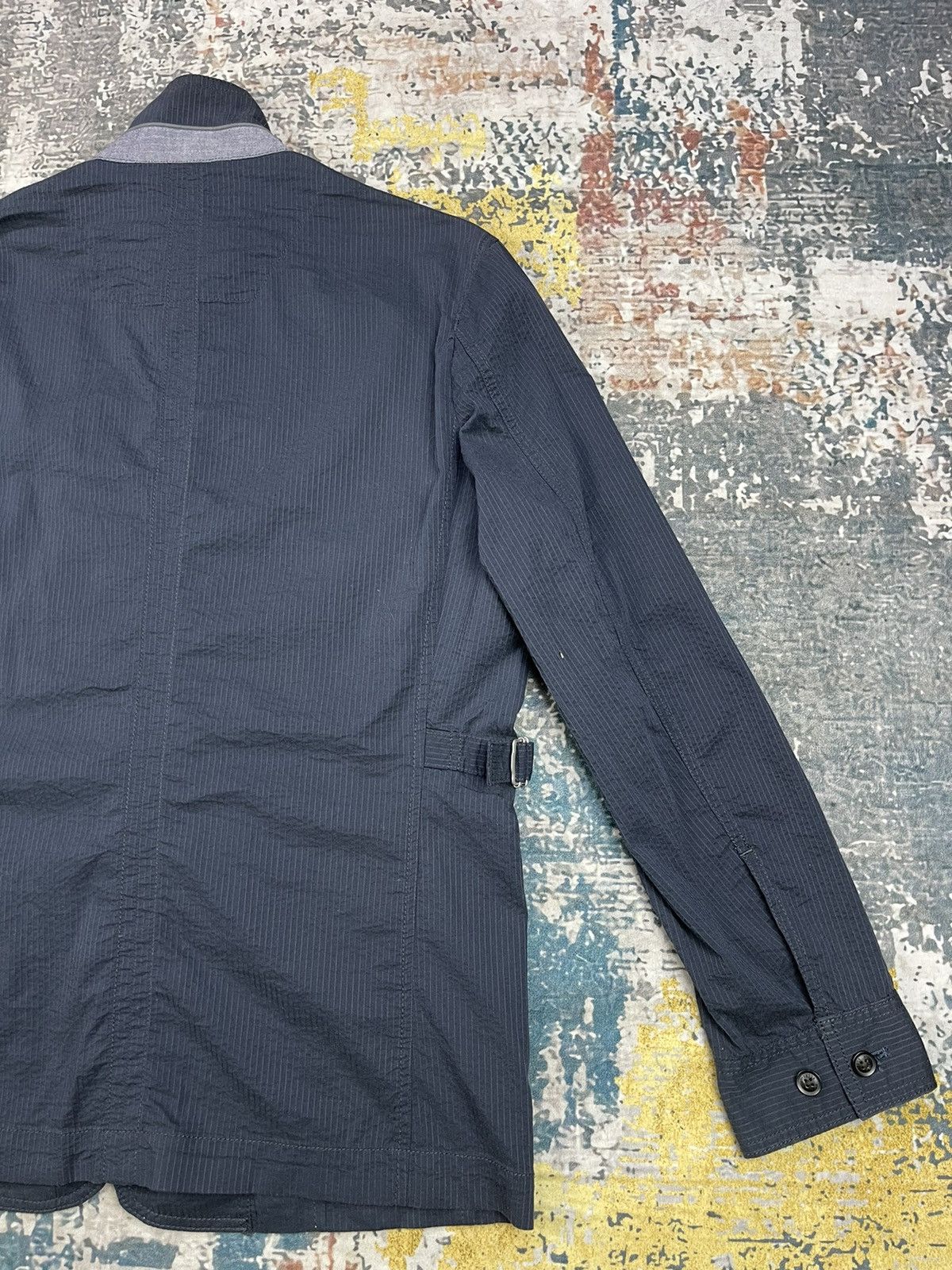 McGregor McGregor Striped Half Belted Sport Jackets Size US M / EU 48-50 / 2 - 8 Thumbnail