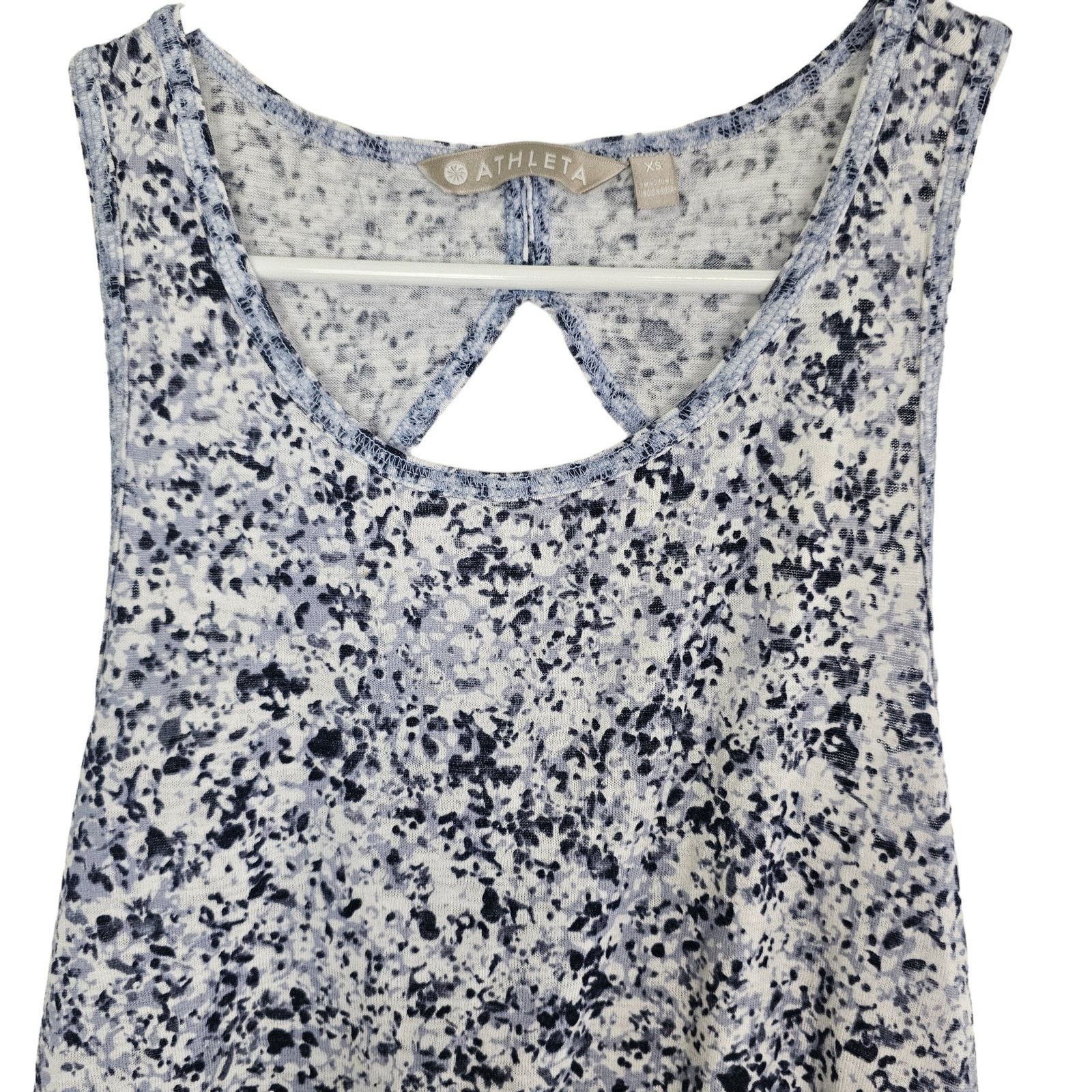 Athleta Athleta Womens Breezy Tank Size XS Athletic Cut Out Back Gym Size XS / US 0-2 / IT 36-38 - 3 Thumbnail