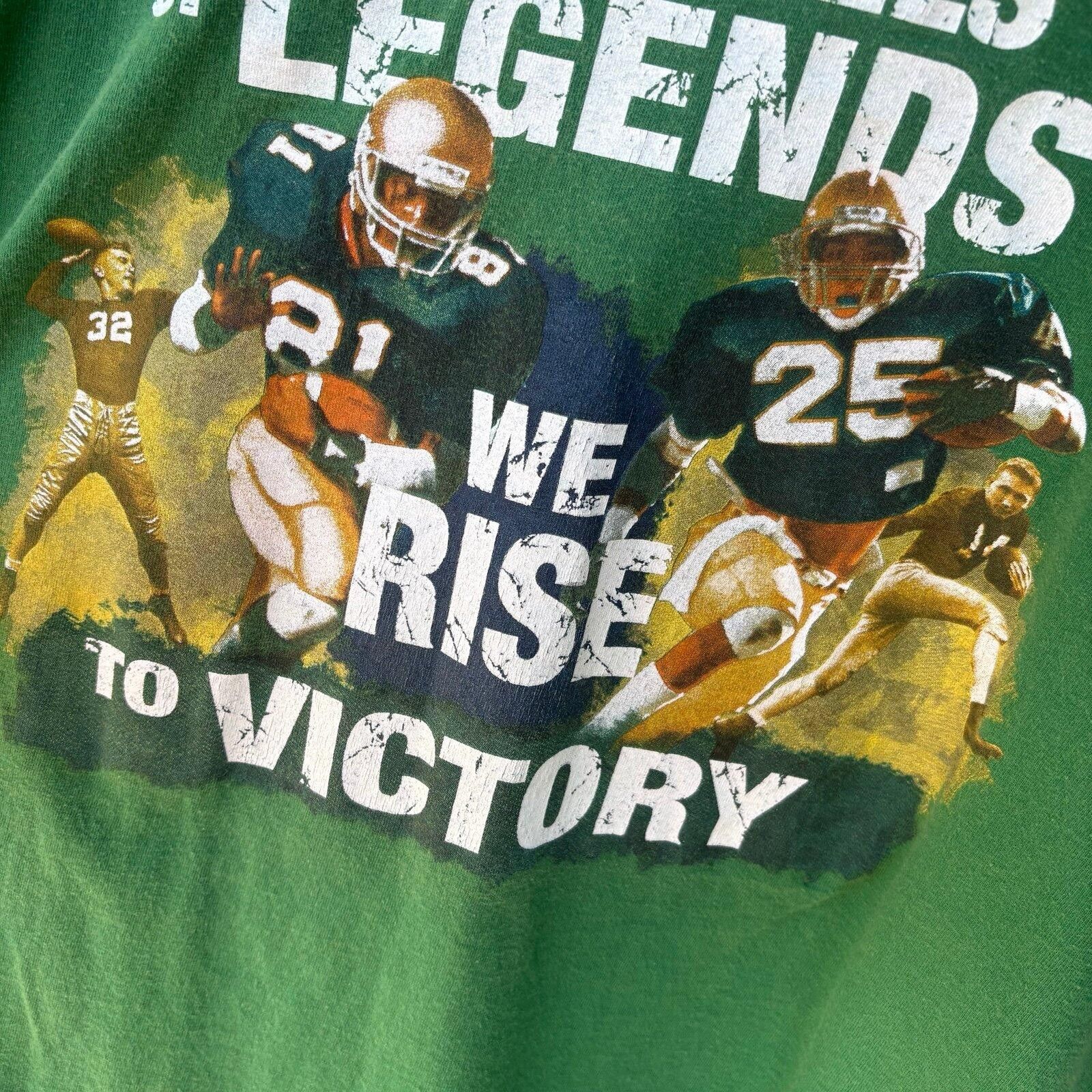 Majestic Vintage Notre Dame football T-shirt Size US XXL / EU 58 / 5 - 5 Thumbnail
