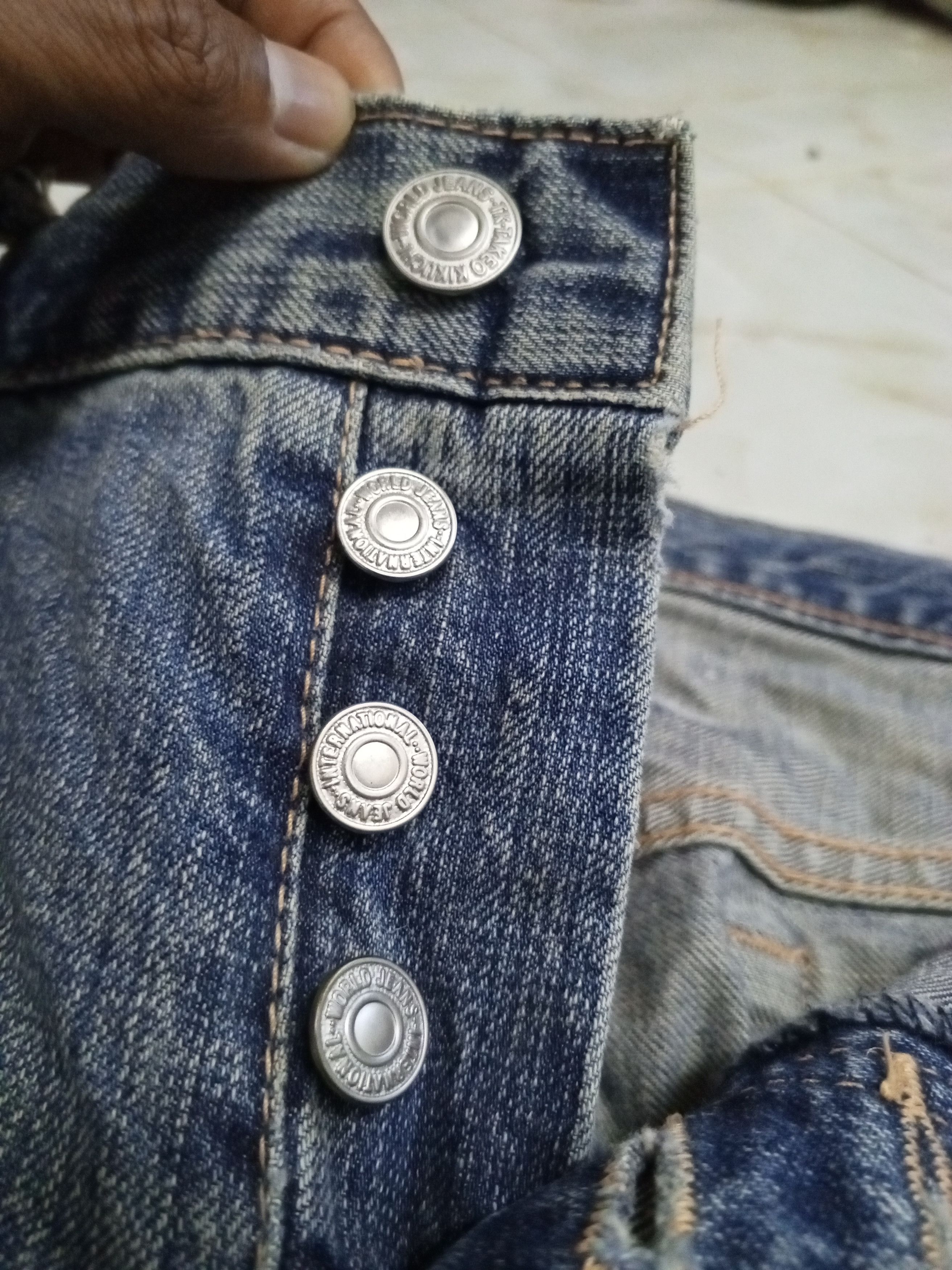 Japanese Brand × Takeo Kikuchi Takeo kikuchi JAPANBRANDS jeans rare design Size US 36 / EU 52 - 12 Thumbnail