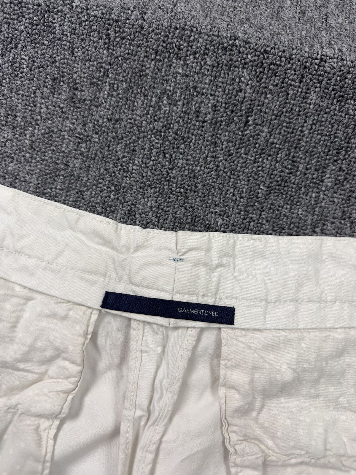 Other Mabitex Germent Dyed Chino White Cotton Shorts Size US 30 / EU 46 - 13 Thumbnail