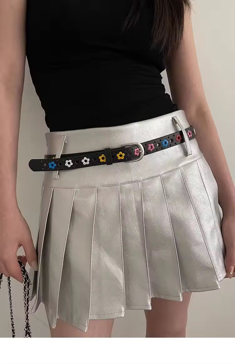 Other Korean Y2K Belt Flowers Adorn Girl Belt Size ONE SIZE - 2 Thumbnail