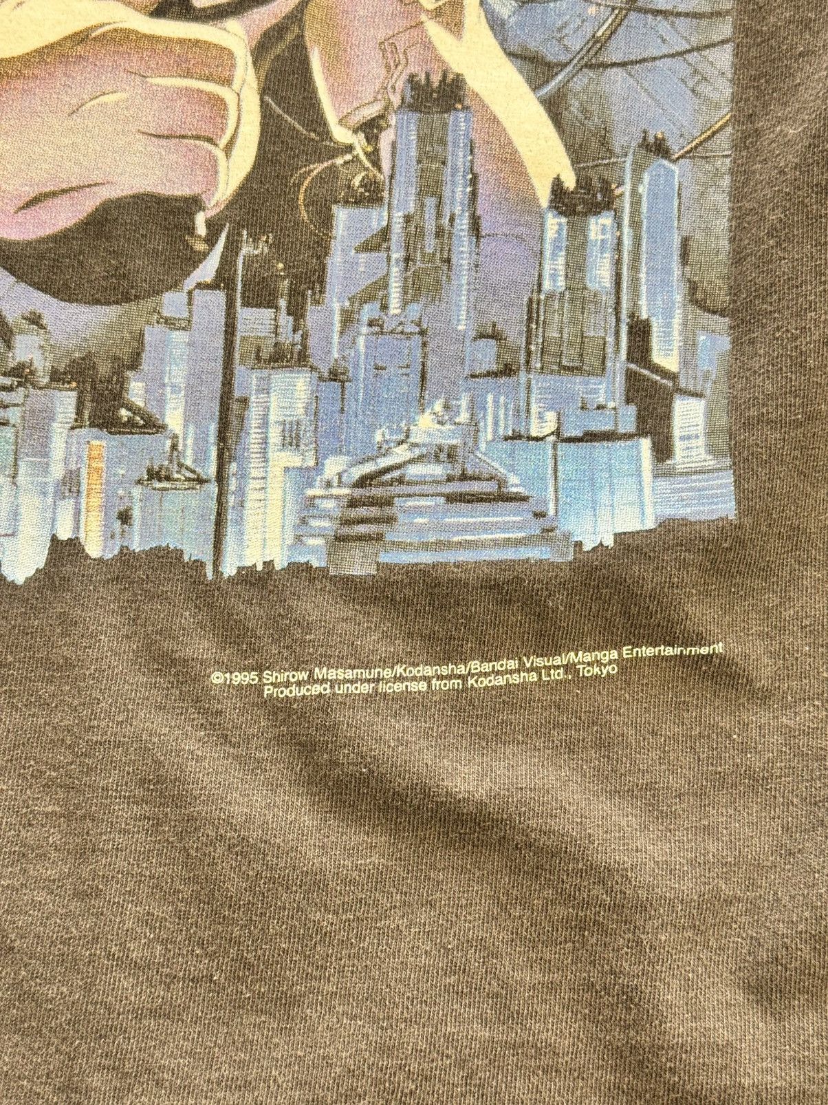 Vintage 1995 Vintage Ghost in the shell OG T shirt Size US XL / EU 56 / 4 - 2 Thumbnail