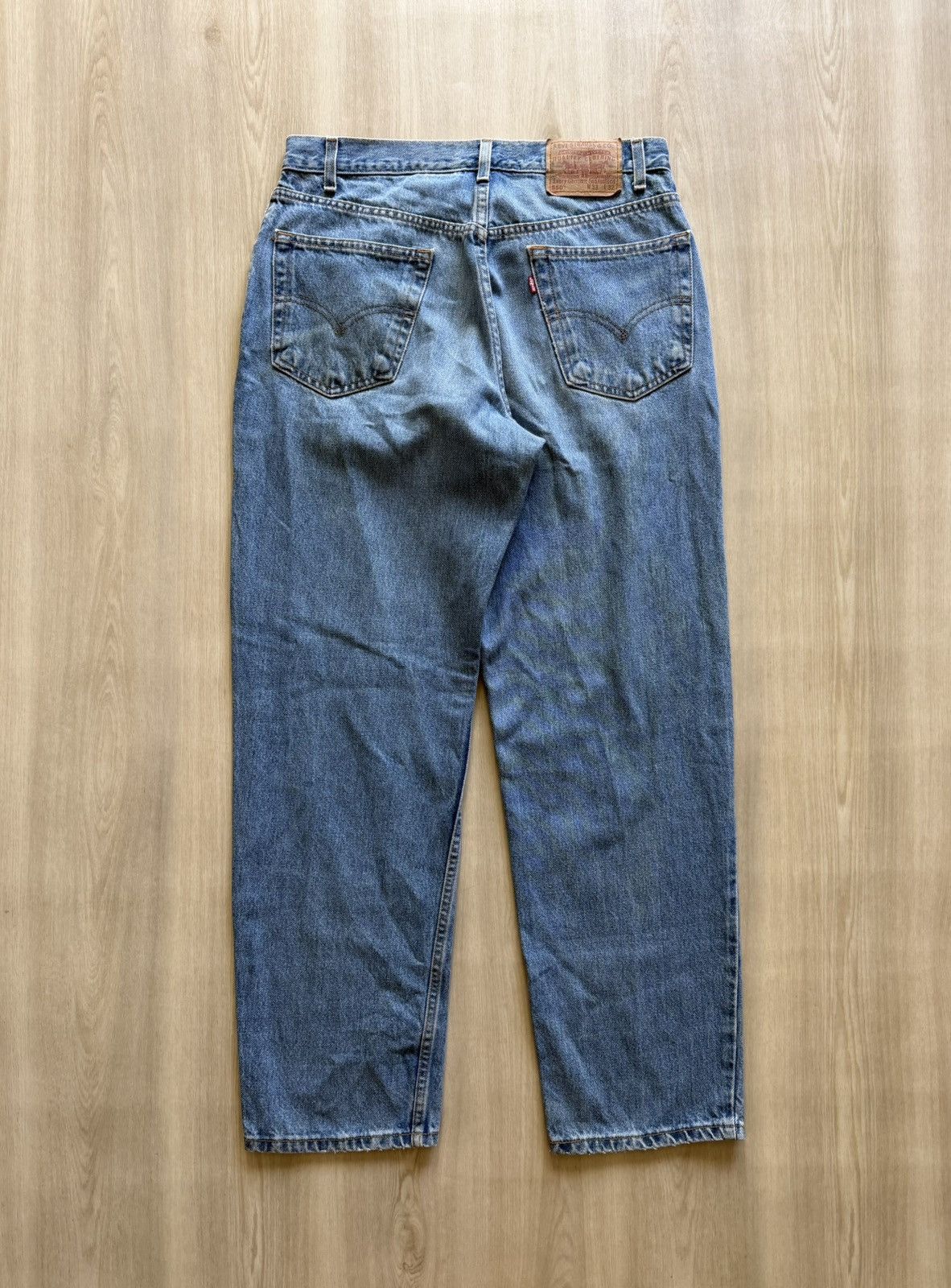 Levi's Vintage Y2K 00 Levis 550 Red Tab Relaxed Fit 33x32 *32x31 Size US 32 / EU 48 - 1 Thumbnail