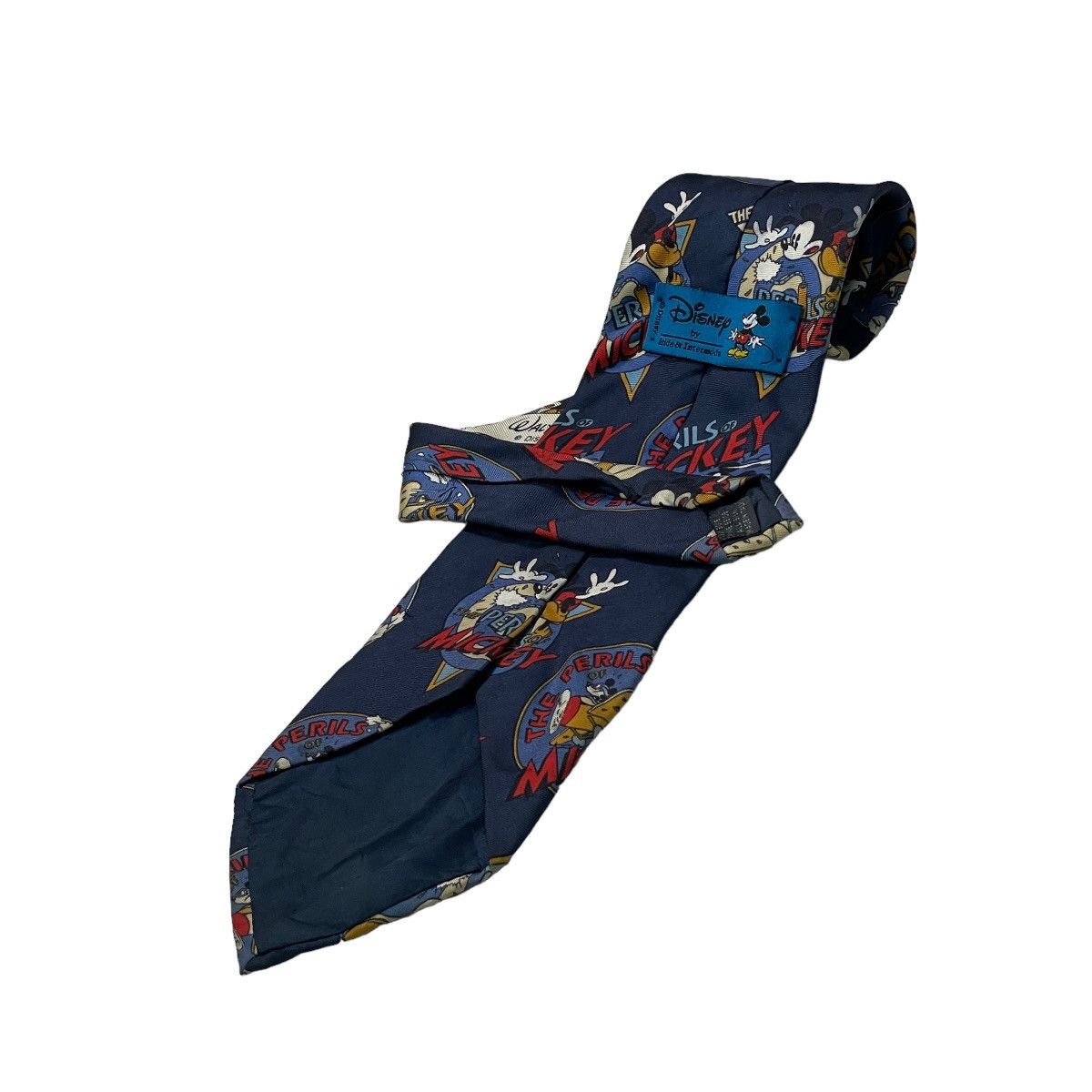 Disney 🔥LAST PRICE🔥 Vintage Disney The Perils Of Mickey Silk Ties Size ONE SIZE - 2 Thumbnail