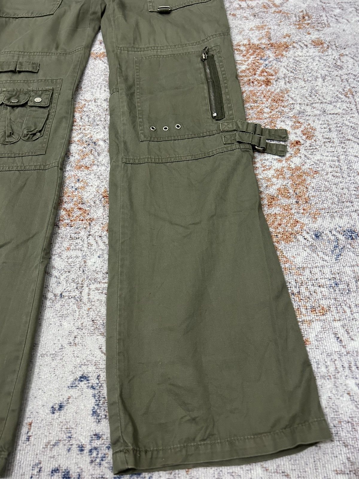 Hysteric Glamour × Japanese Brand × Tete Homme Ugiz Cargo Multipocket Pants Size US 31 - 4 Thumbnail