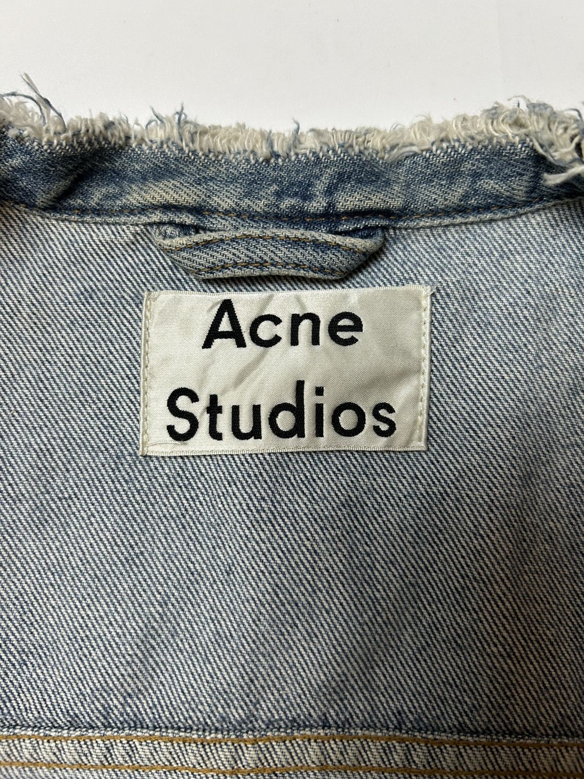 Acne Studios × Japanese Brand ACNE STUDIOS DENIM JACKET Size S / US 4 / IT 40 - 6 Thumbnail