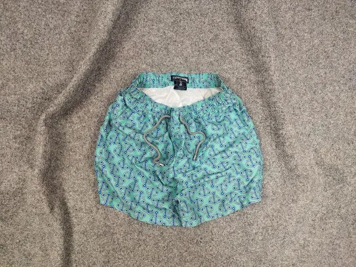 Vilebrequin Vilebrequin Design Casual printed turquoise Shorts Size US 34 / EU 50 - 1 Thumbnail