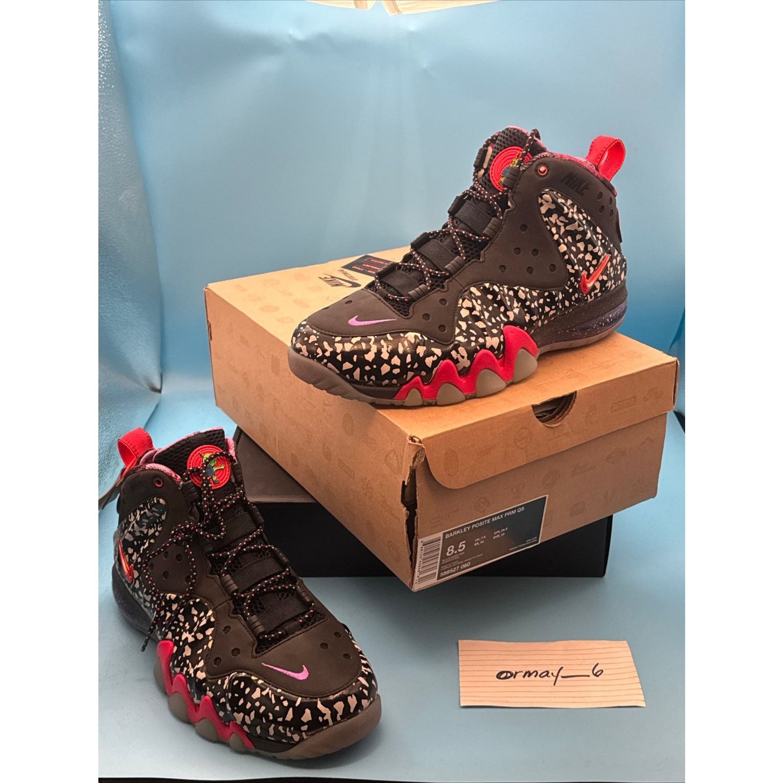 Nike Nike Barkley Posite Max PRM QS 2013 All Star Rayguns m8.5 Size US 8.5 / EU 41-42 - 1 Thumbnail