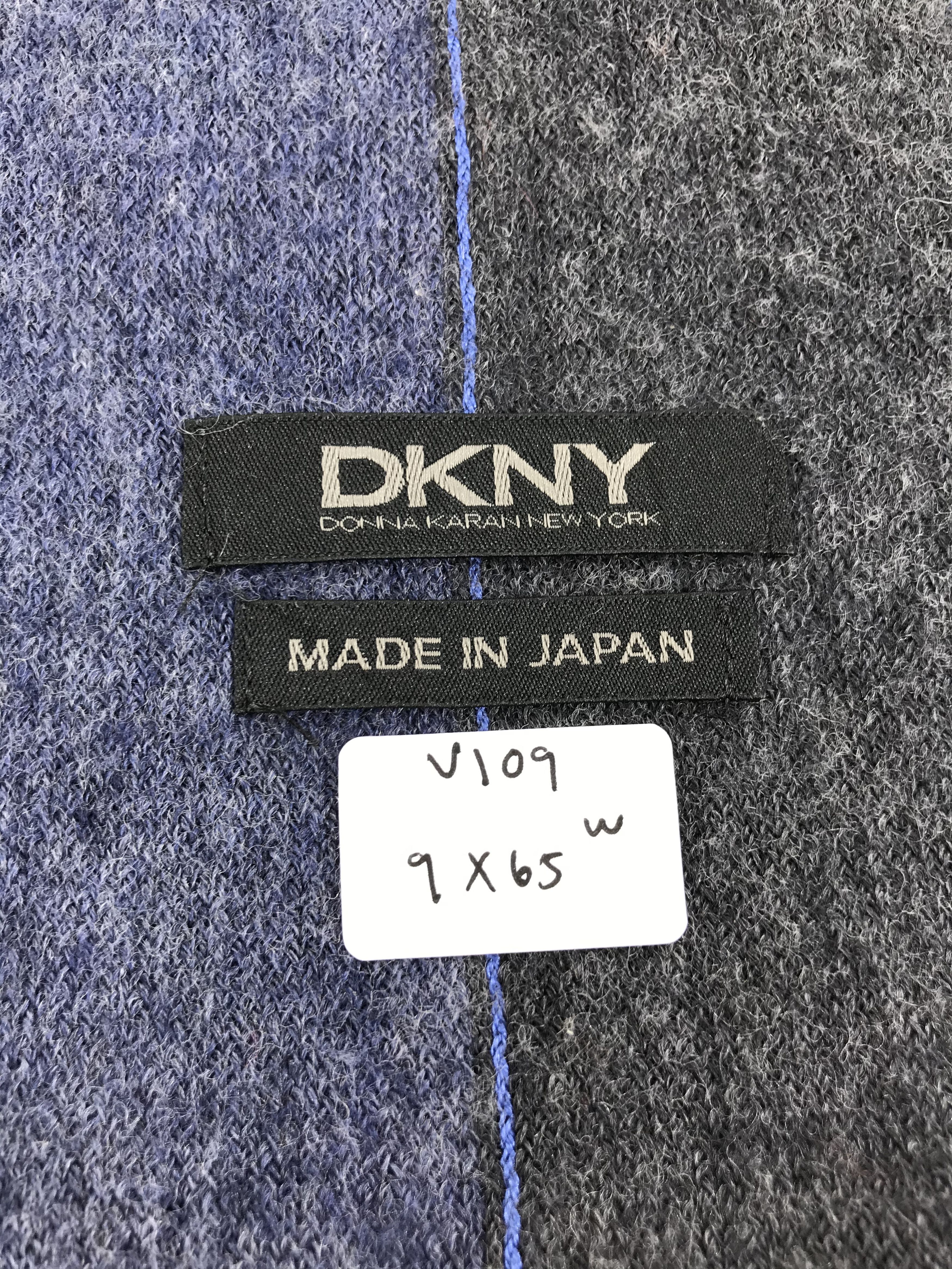 DKNY DKNY Wool Scarf Muffler V109 Size ONE SIZE - 4 Thumbnail