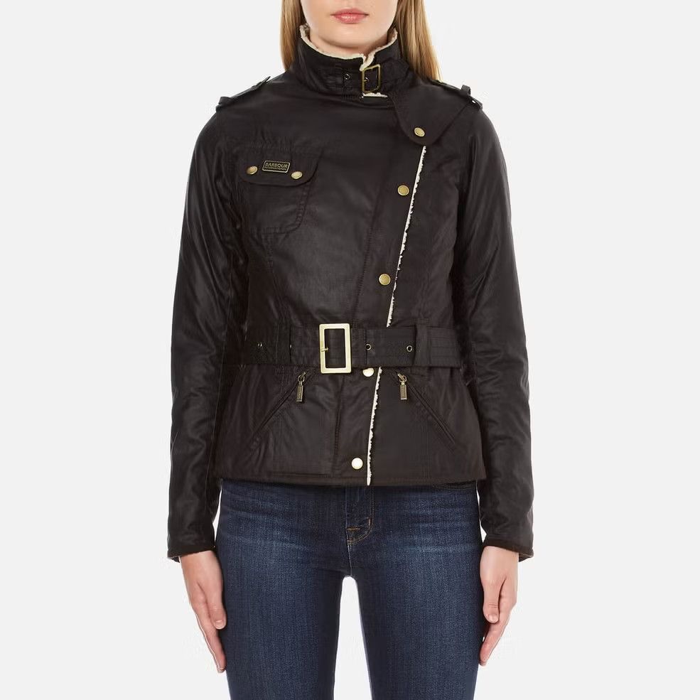 Barbour Barbour International Matlock Wax Jacket Motorcycle Clothing Size M / US 6-8 / IT 42-44 - 2 Thumbnail