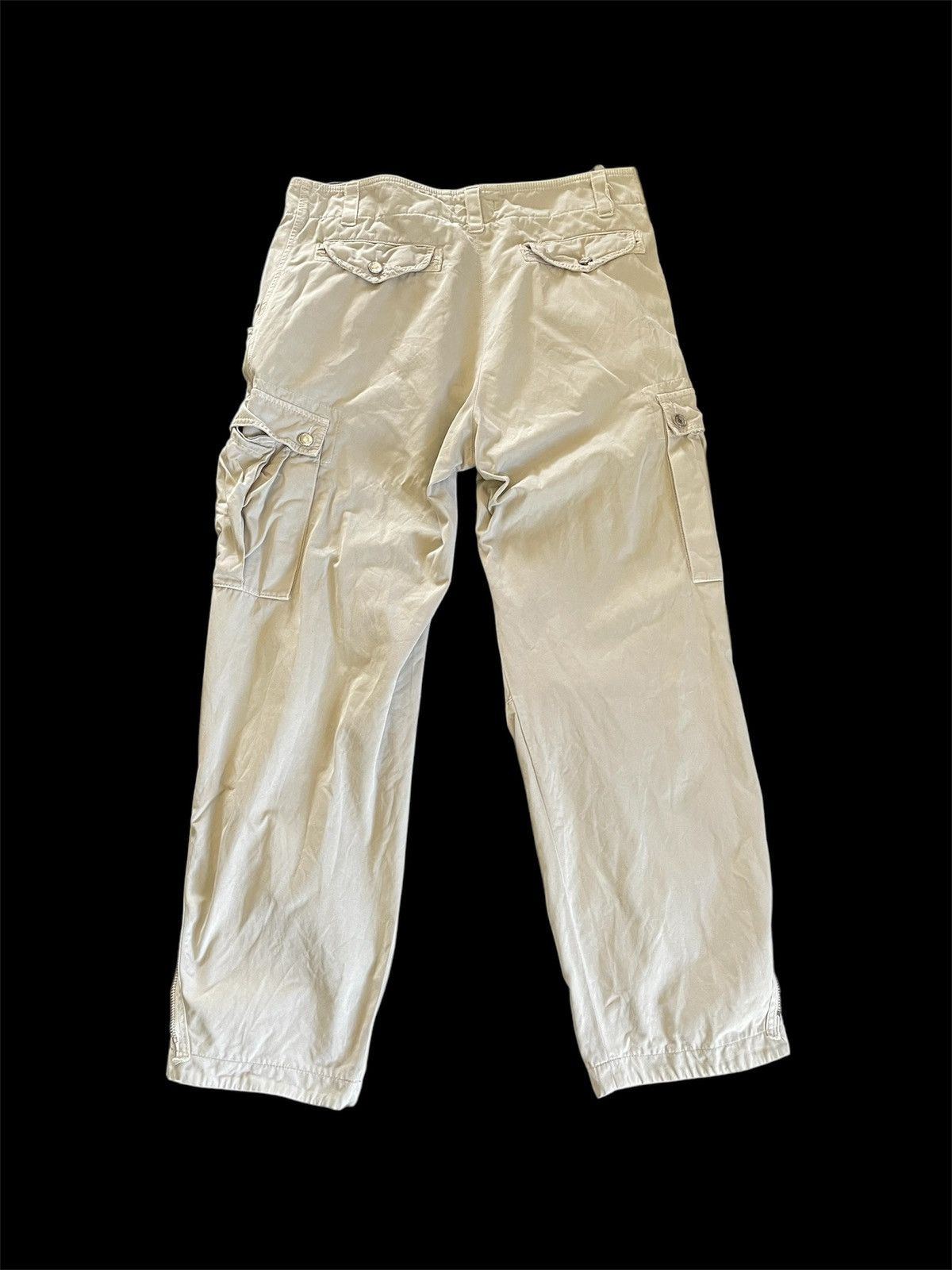 Dolce & Gabbana × Vintage Vintage Y2K Dolce & Gabbana Zipper Cargo Pants Size 52 Size US 38 / EU 54 - 2 Thumbnail