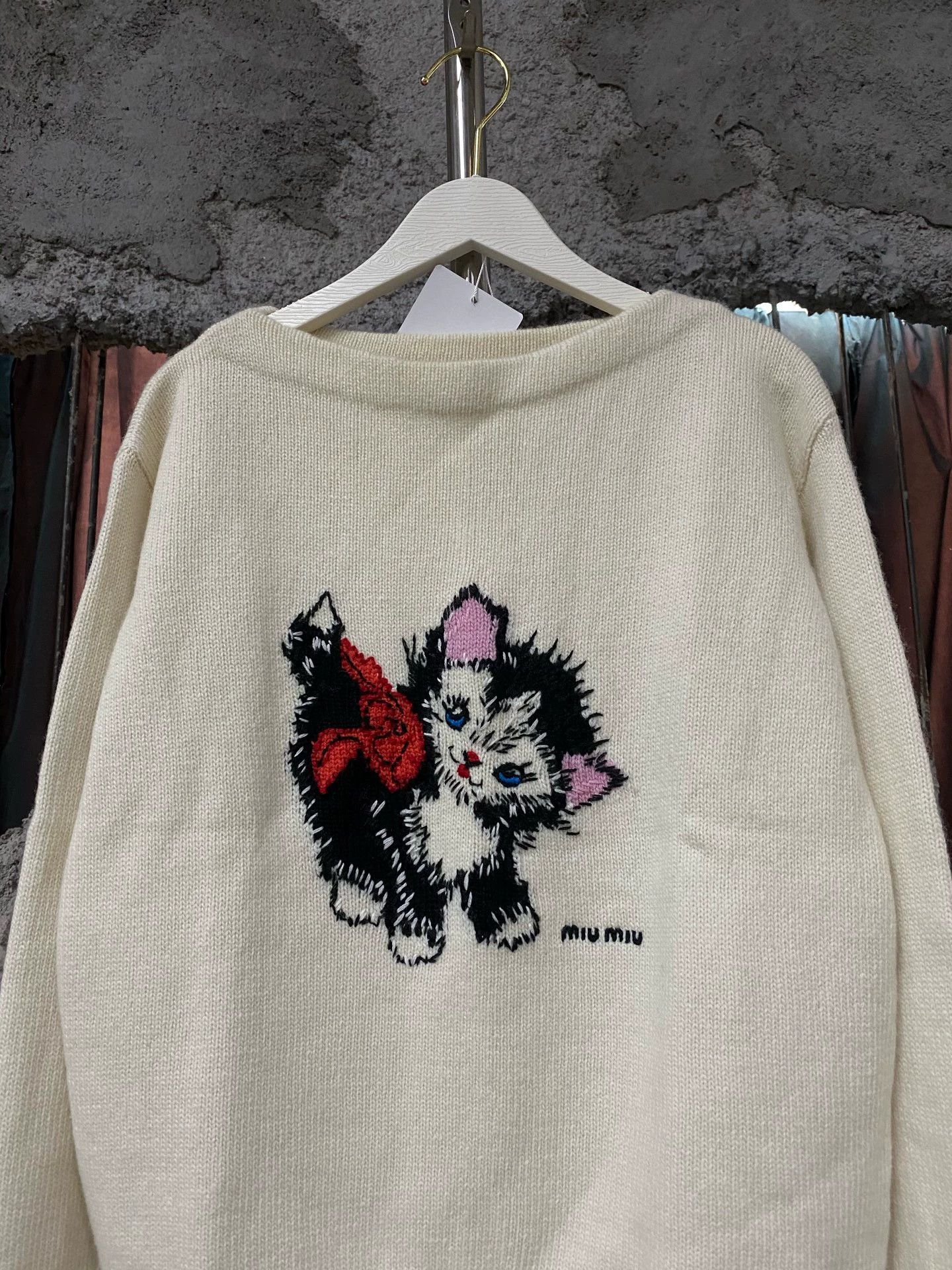 Miu Miu MIU MIU 38 Sweater 99 New Size S / US 4 / IT 40 - 3 Thumbnail