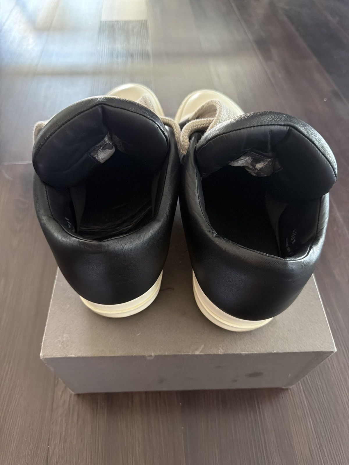 Rick Owens Rick Owens Jumbo Lace Padded Low Sneakers Size US 10 / EU 43 - 4 Thumbnail