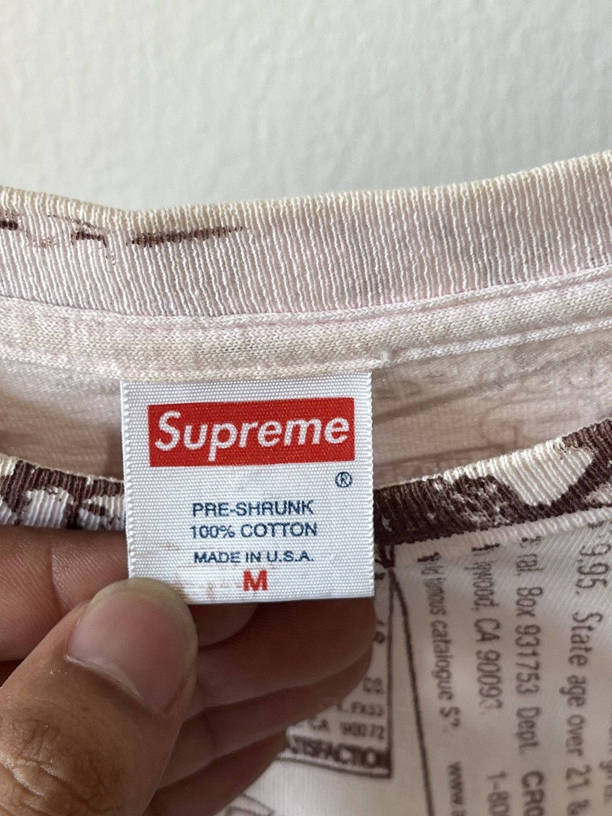 Supreme 2001 Supreme Porn Poster Tee Size US M / EU 48-50 / 2 - 12 Thumbnail