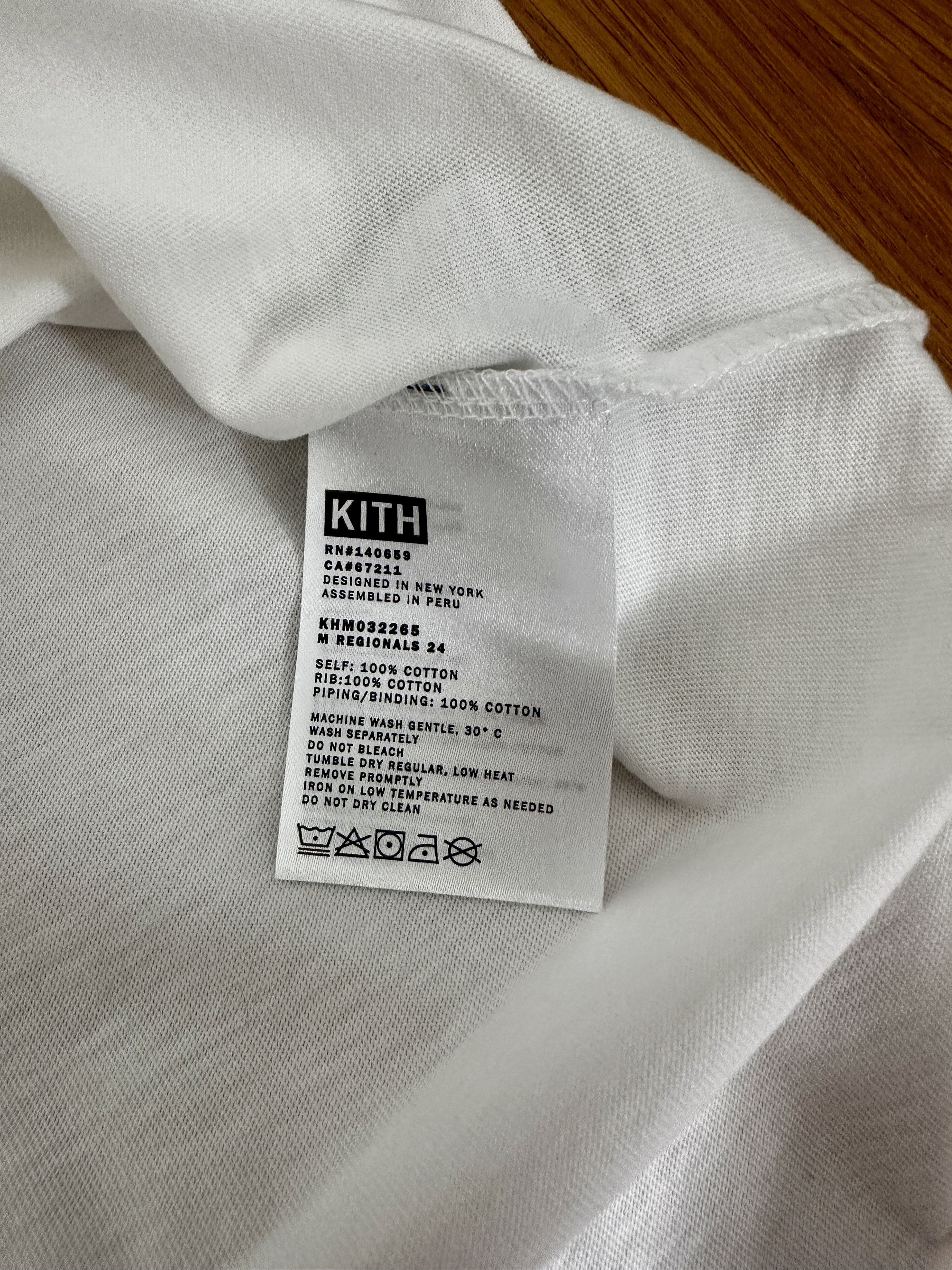 Kith EXCLUSIVE Kith Paris Logo Tee in White from Paris Size US M / EU 48-50 / 2 - 5 Thumbnail