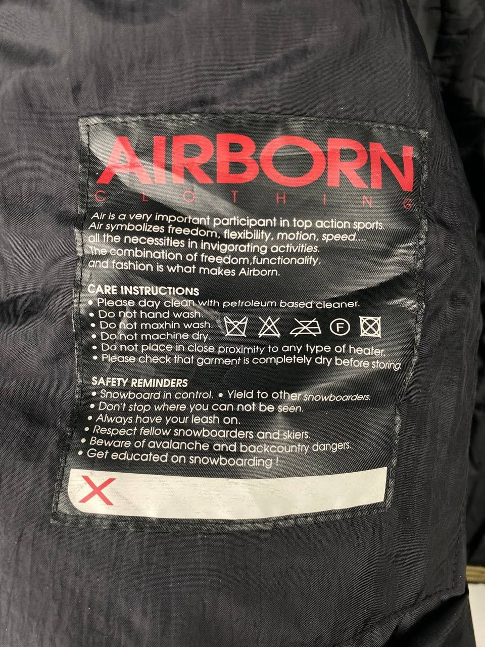 Japanese Brand airborn ski clothing nice design jacket Size US S / EU 44-46 / 1 - 8 Thumbnail