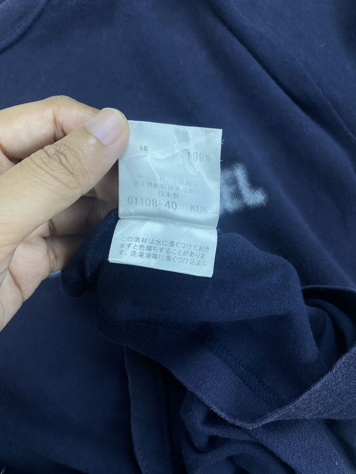Burberry Vintage Burberry Black Label Nova Check Back Hit Tshirt Size US M / EU 48-50 / 2 - 8 Thumbnail