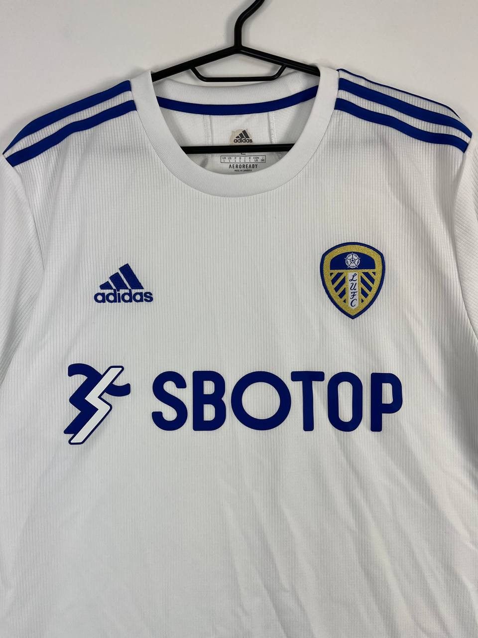 Adidas Adidas Leeds United 2020-2021 Home Shirt White SBOTOP Size L Size US XL / EU 56 / 4 - 2 Thumbnail