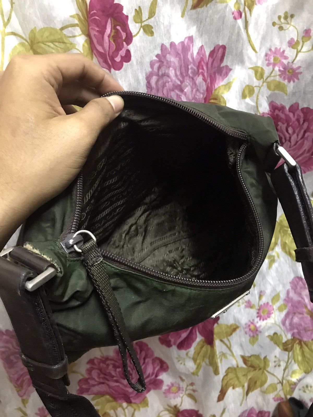 Prada Authentic Prada Tape Shoulder Hobo Size ONE SIZE - 3 Thumbnail