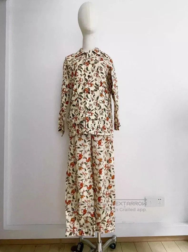 Jean Paul Gaultier Jean Paul Gaultier Vintage Floral Pajama Set. Size US 32 / EU 48 - 1 Thumbnail