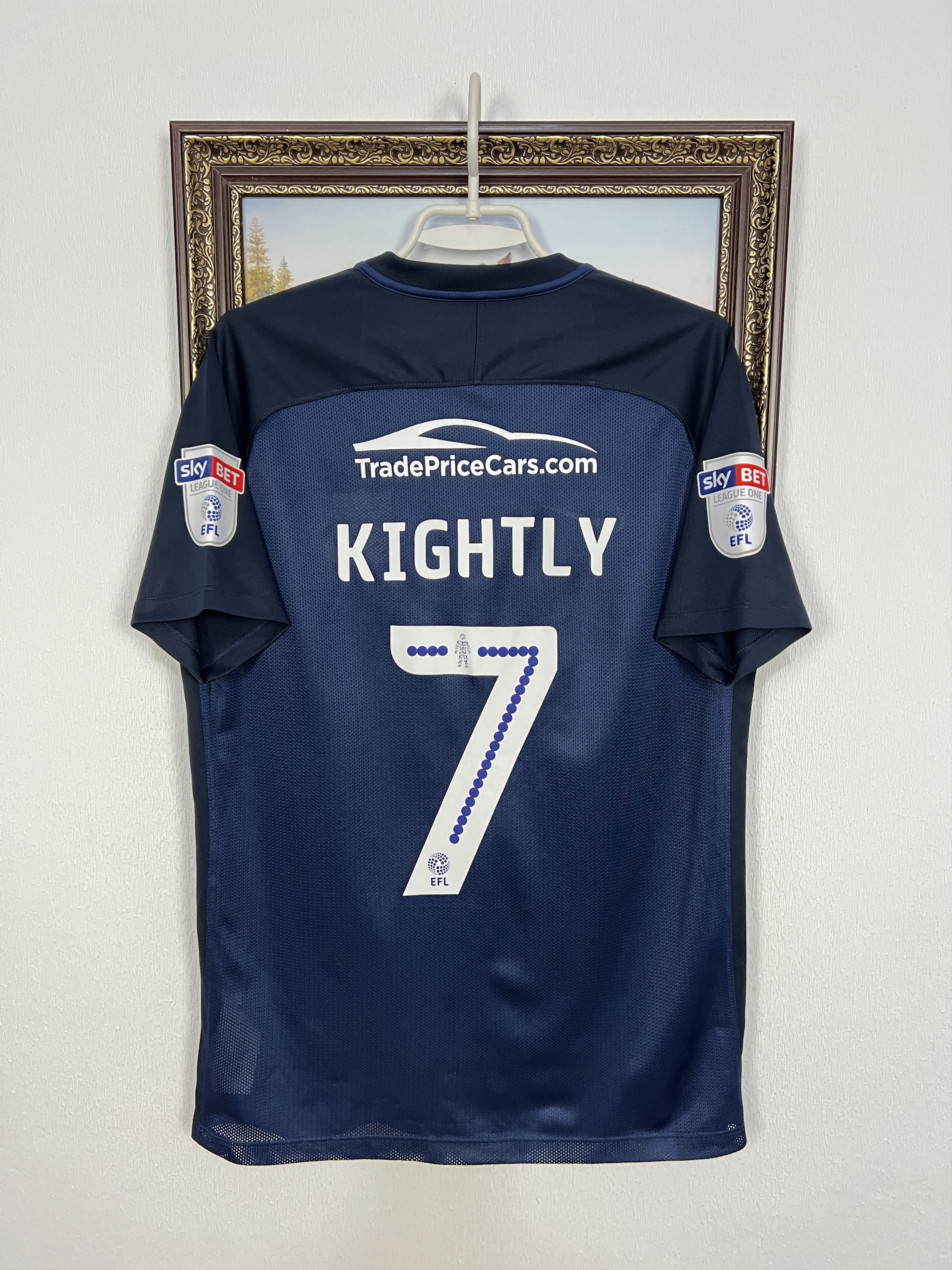 Nike Southend United Home football shirt 2017 Soccer #7 Kightly Size US L / EU 52-54 / 3 - 1 Thumbnail