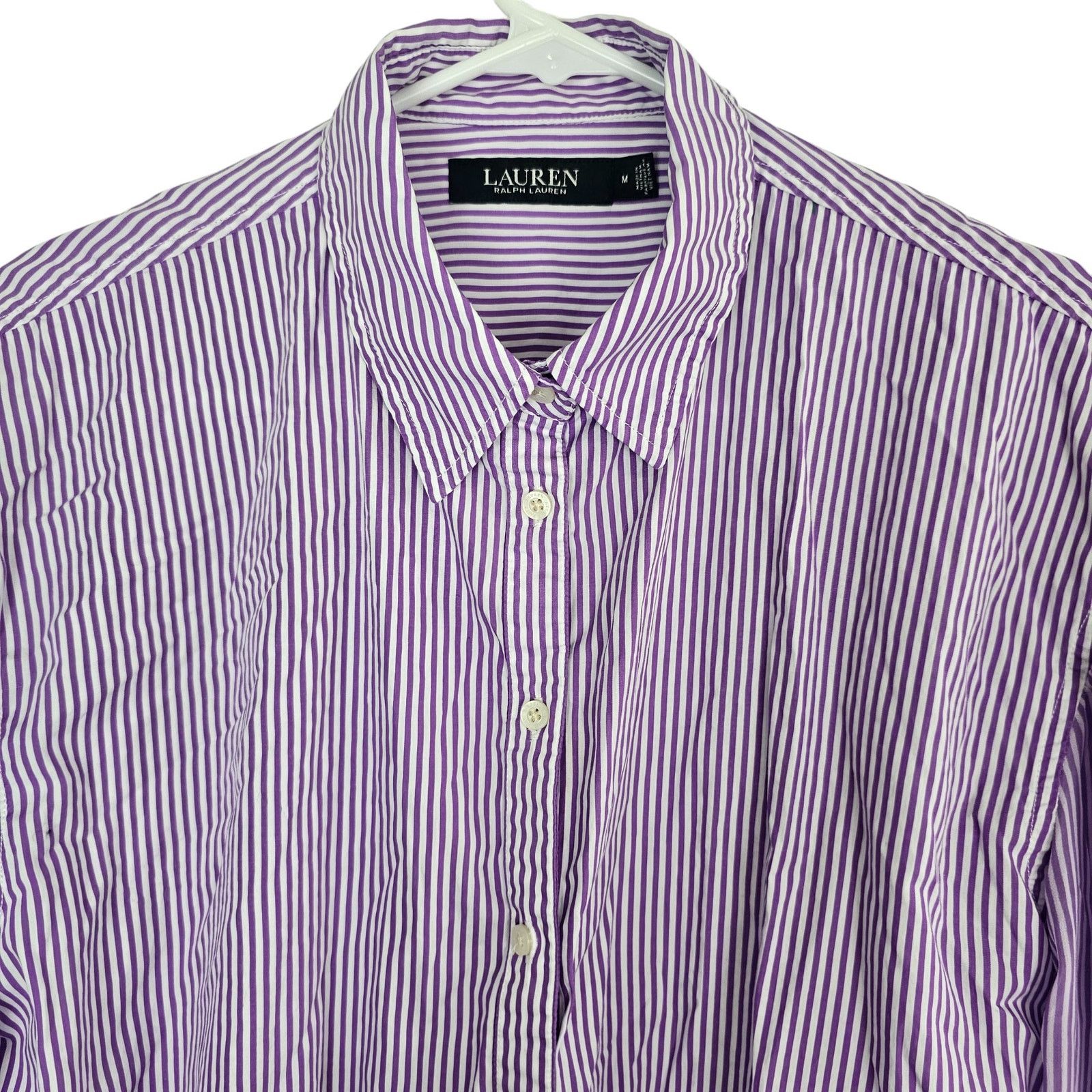 Lauren Ralph Lauren Lauren Ralph Lauren Womens Striped Top Size M Classic Career Size M / US 6-8 / IT 42-44 - 2 Thumbnail