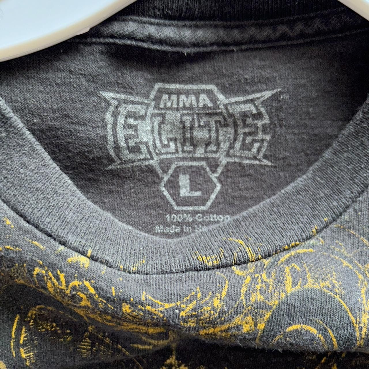 Other Y2K MMA Elite black and gold shirt men's size L Size US L / EU 52-54 / 3 - 3 Thumbnail
