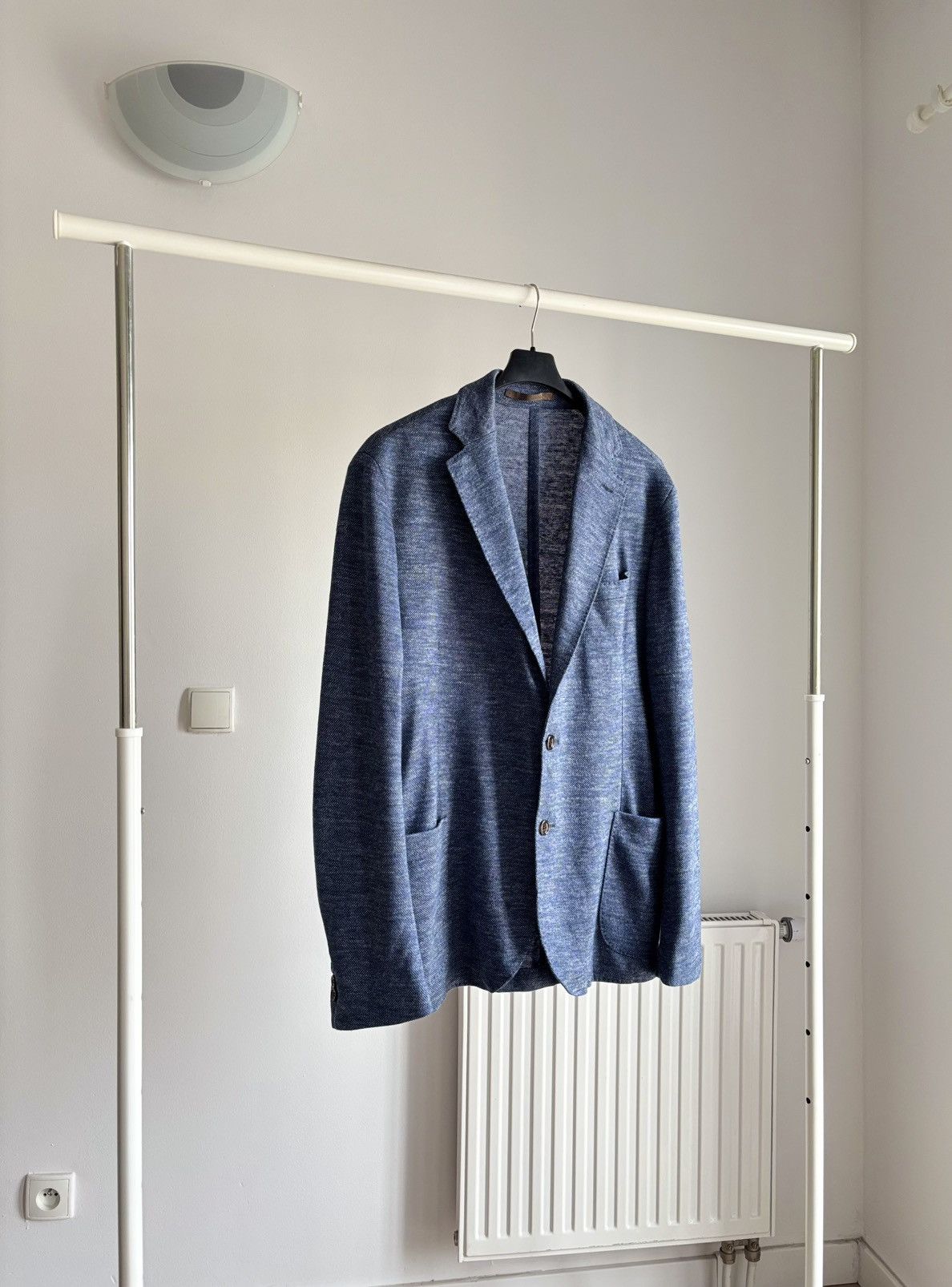 Eleventy Eleventy Linen Blend Blazer Size 44R - 1 Thumbnail